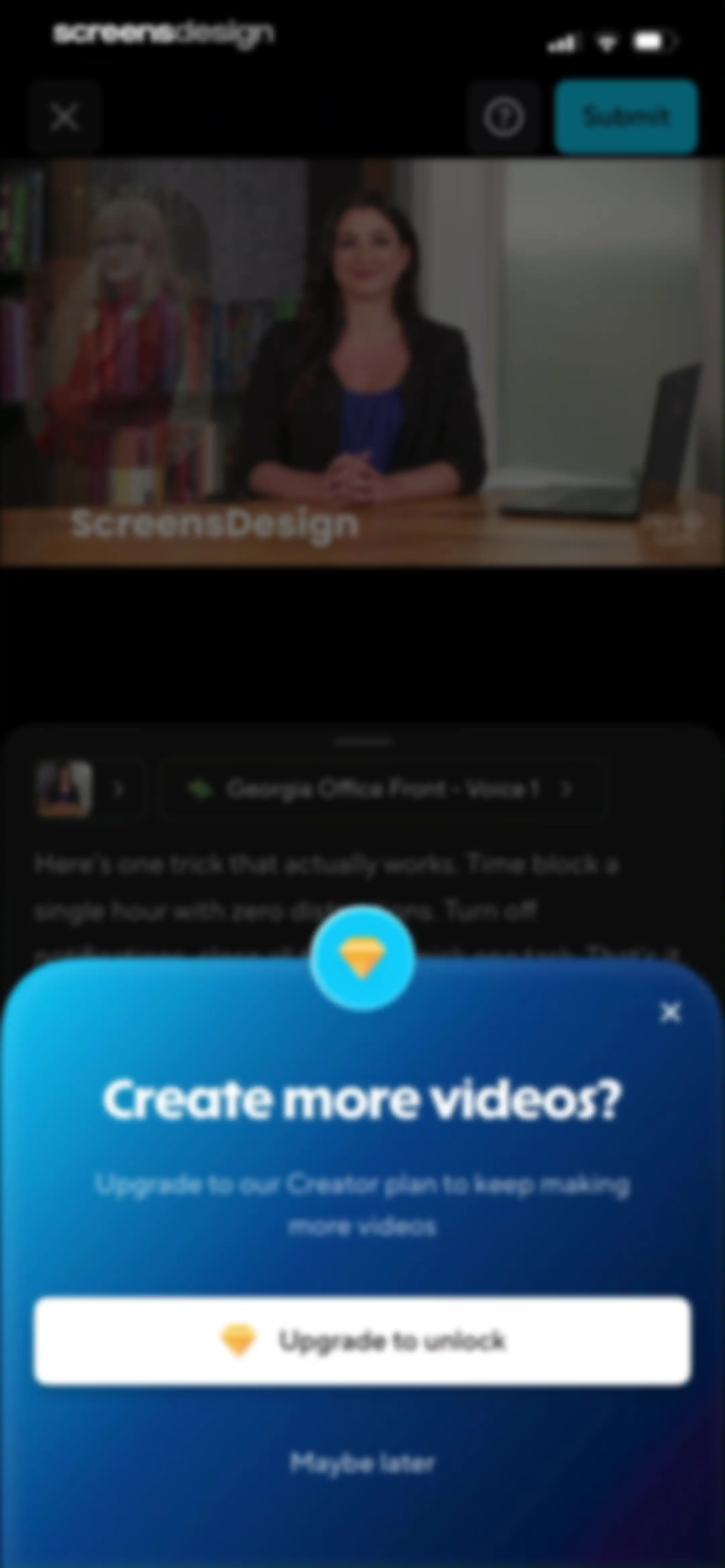AI Video Generator - HeyGen screen 92