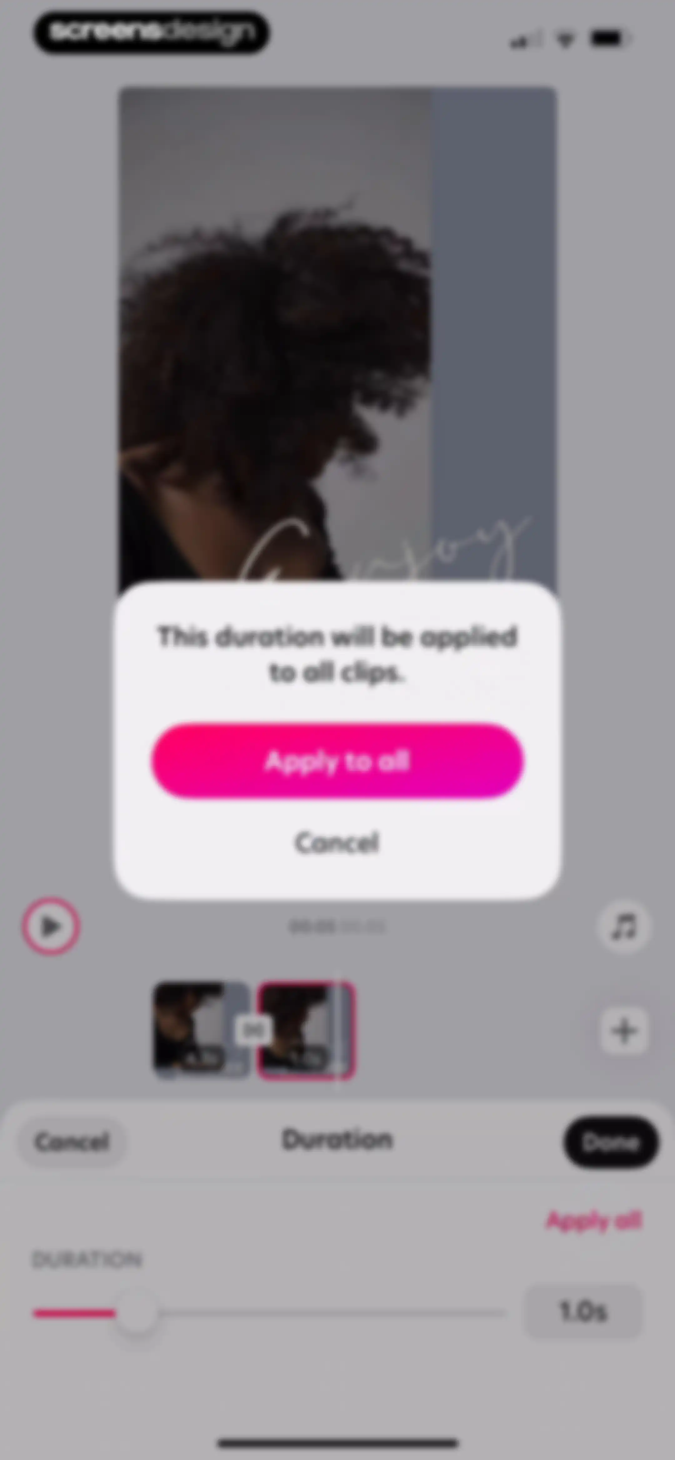 Bazaart AI Photo Editor Design screen 146