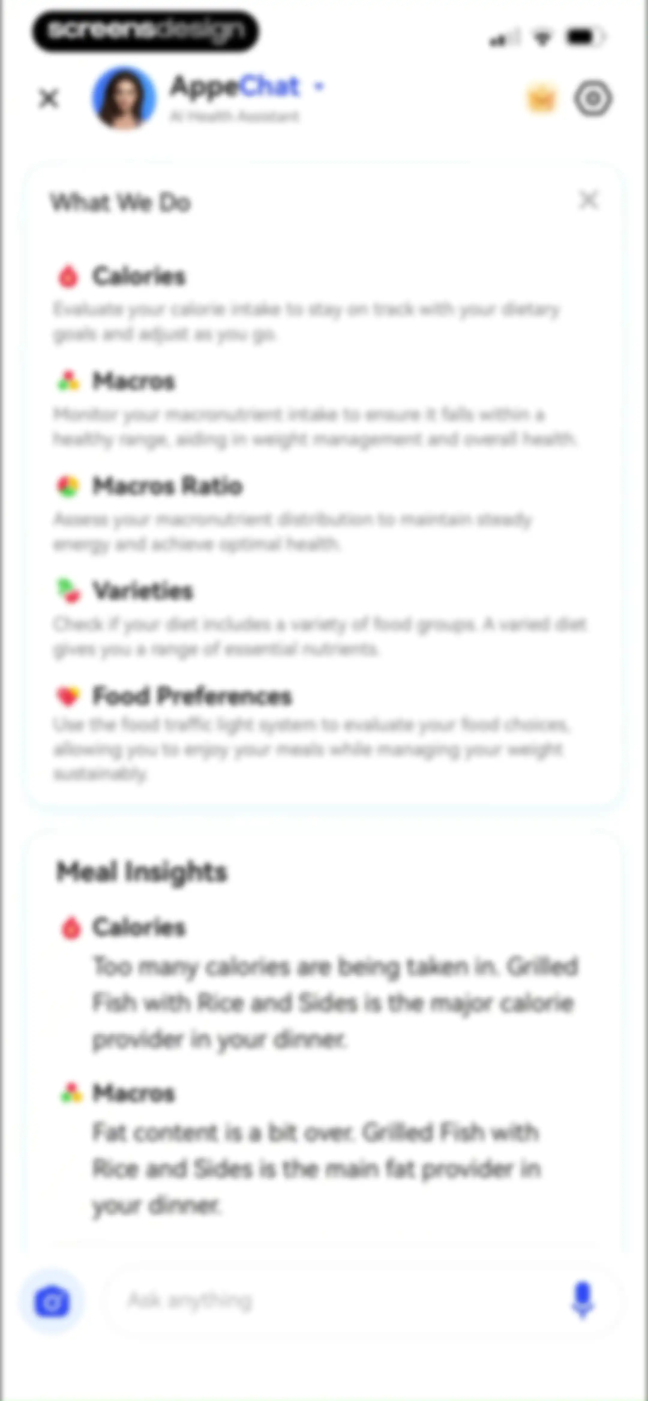 AI Calorie Counter - Appediet screen 124