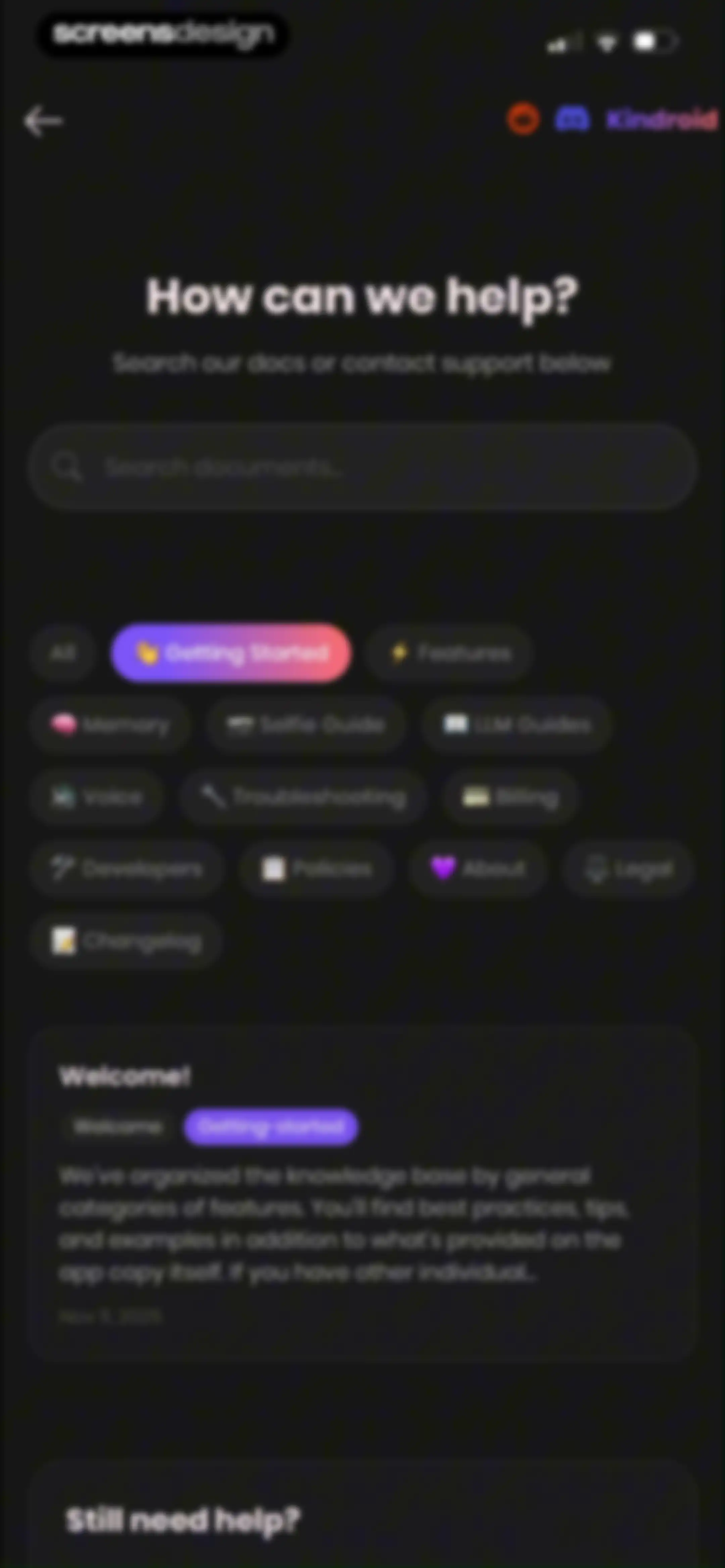 Kindroid: Your Personal AI screen 125