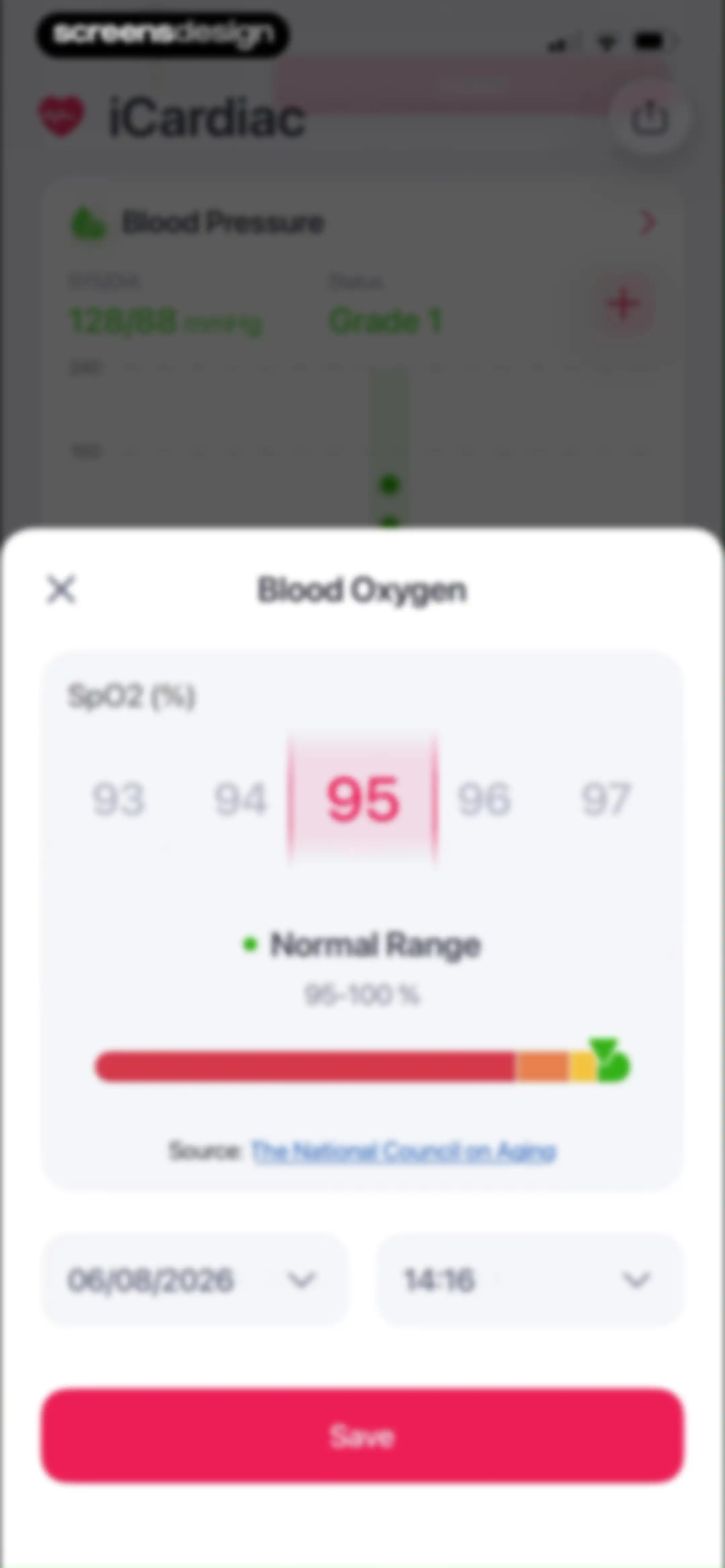 iCardiac: Heart Rate & Health screen 39