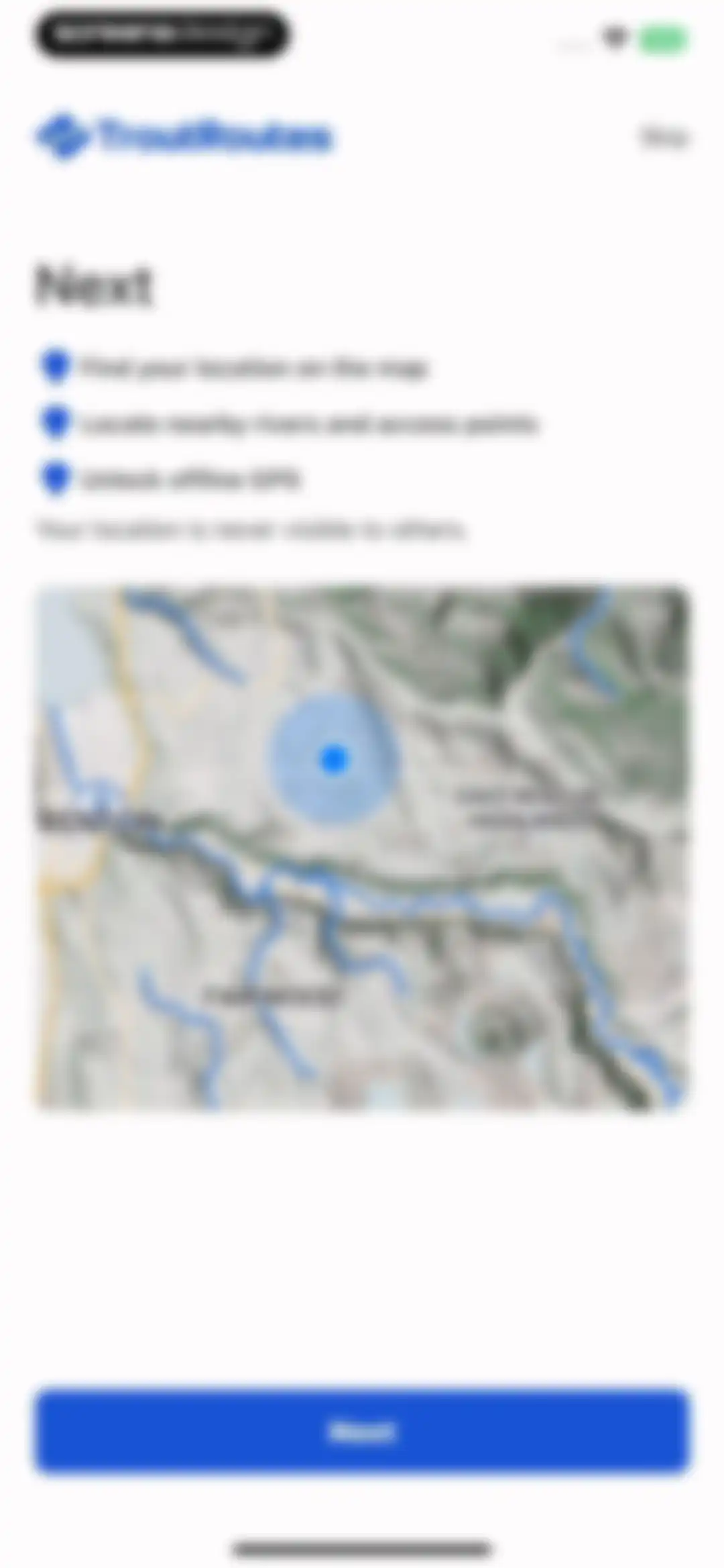 TroutRoutes: Fly Fishing App screen 3