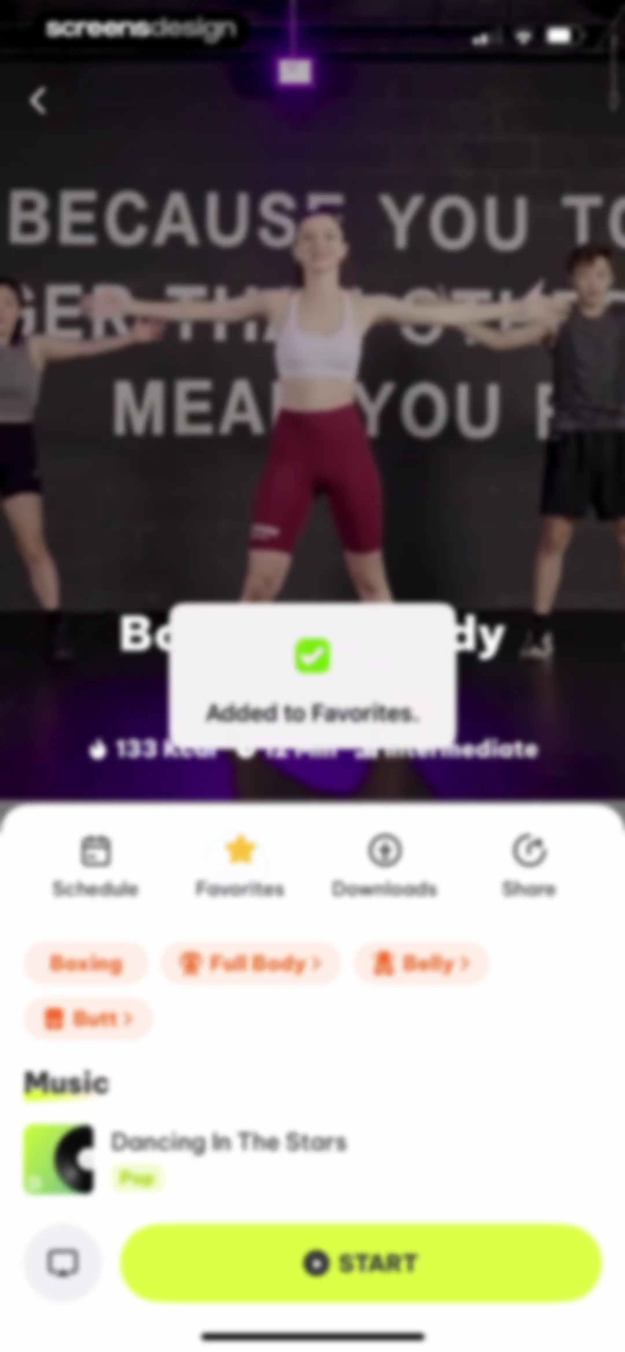 Dancefitme: Fun weight loss screen 108