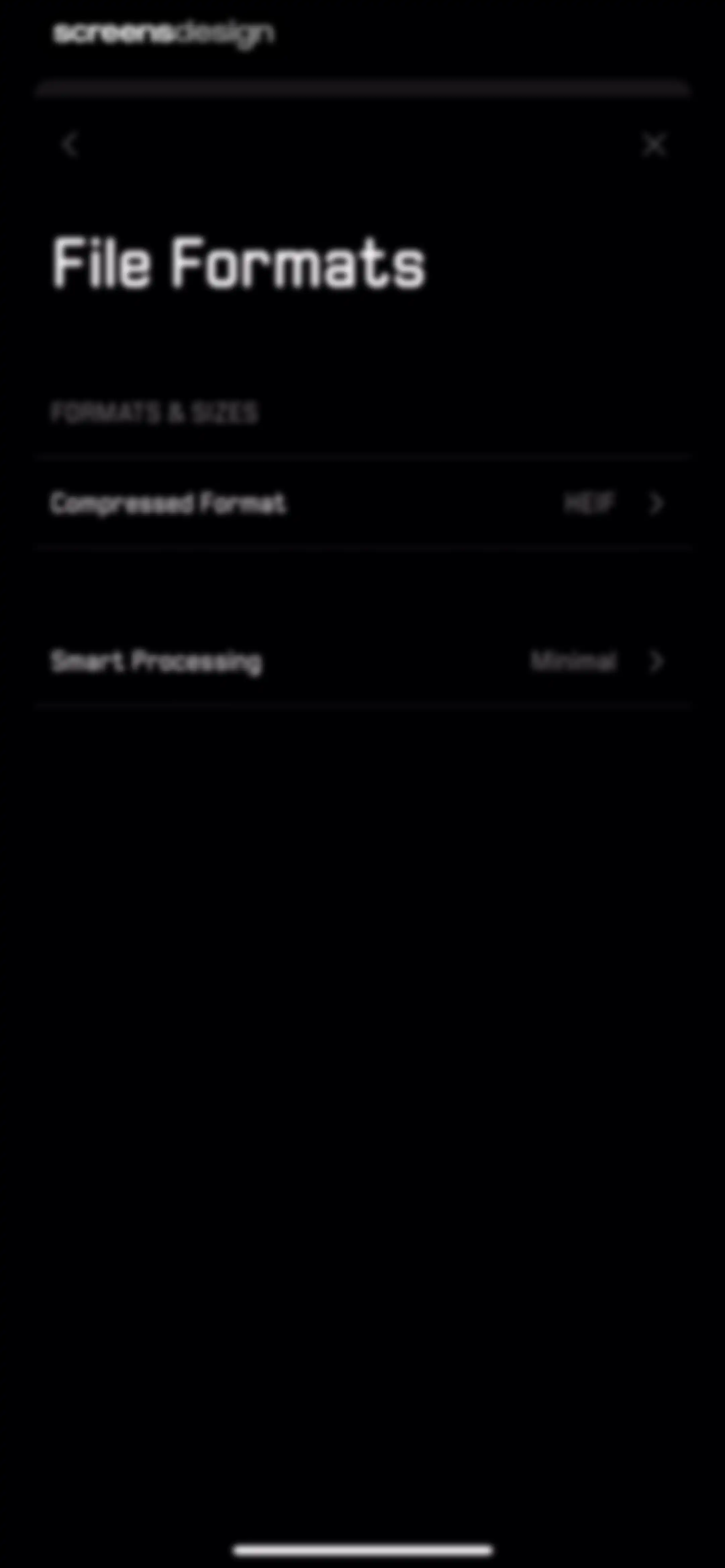 Leica LUX - Pro Manual Camera screen 64