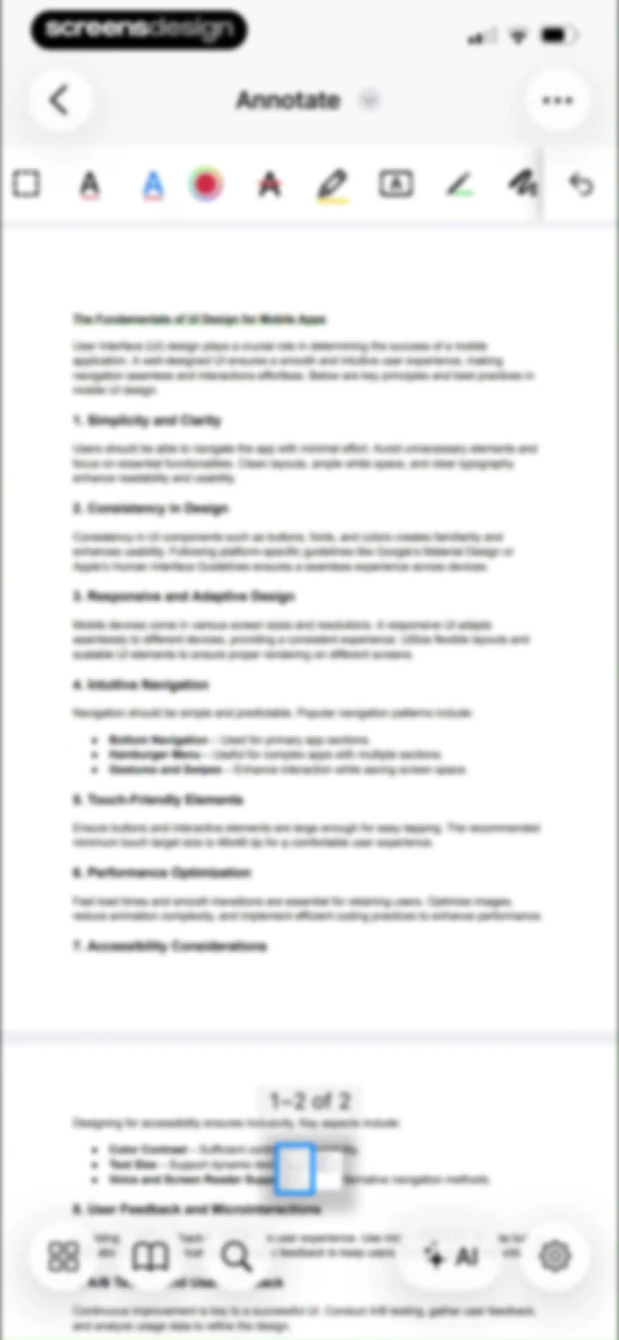 PDF Editor ® screen 25