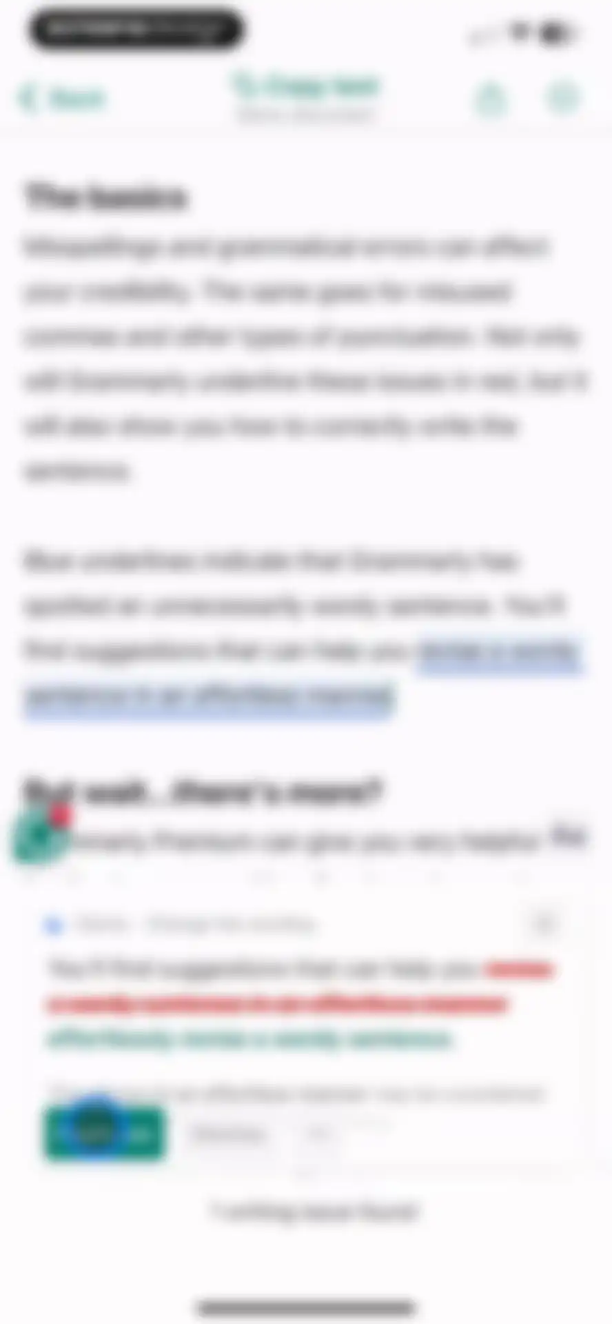 Grammarly: AI Keyboard & Notes screen 39