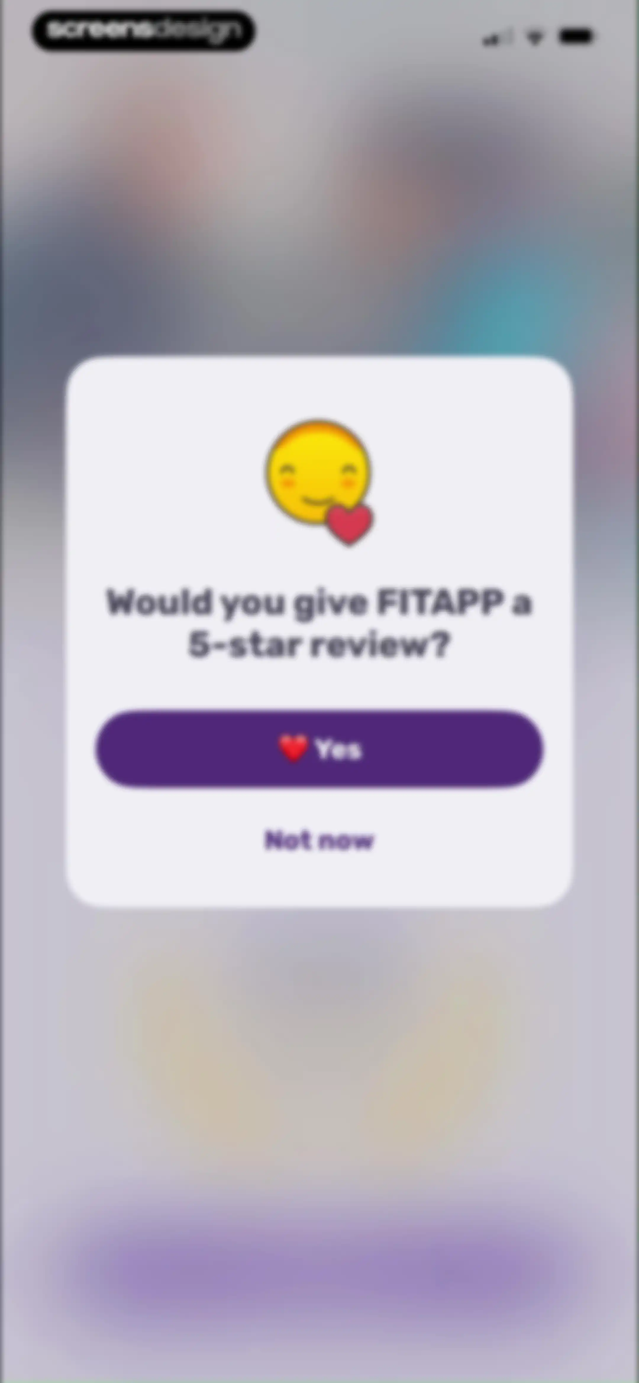 Running Tracker App – FITAPP screen 27