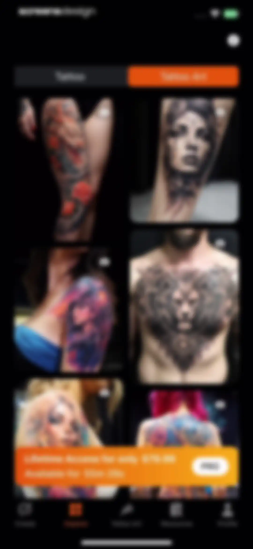 AI Tattoo Generator & Maker screen 35