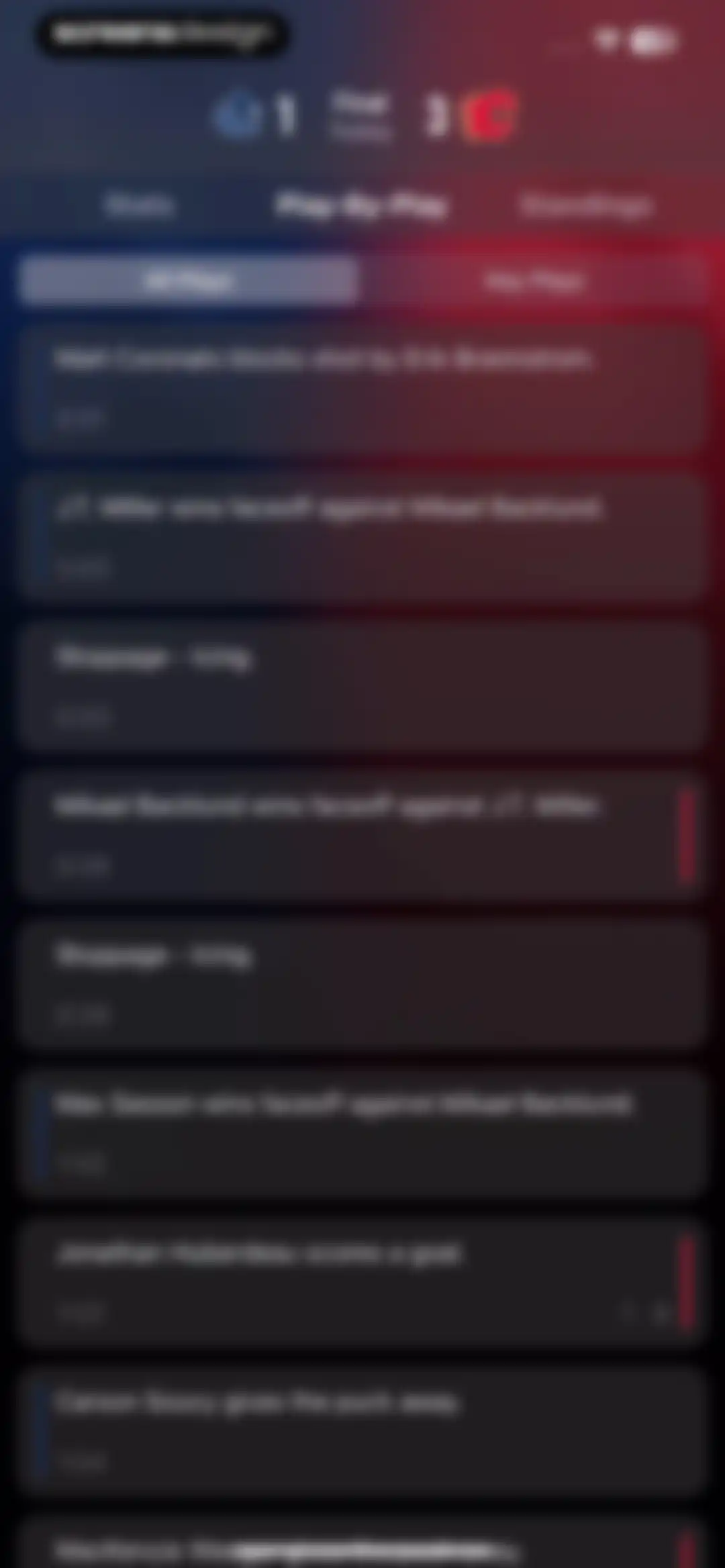 Apple Sports screen 4