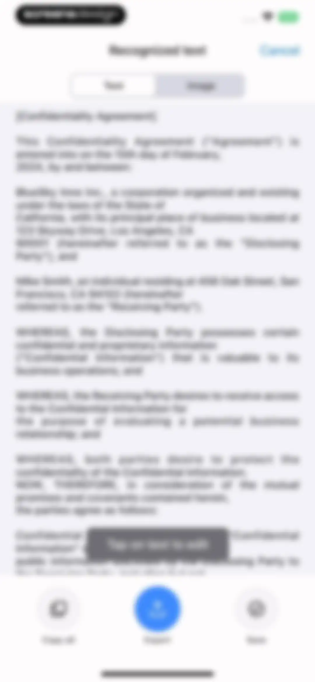 Scanner Doc: Scan PDF Document screen 14