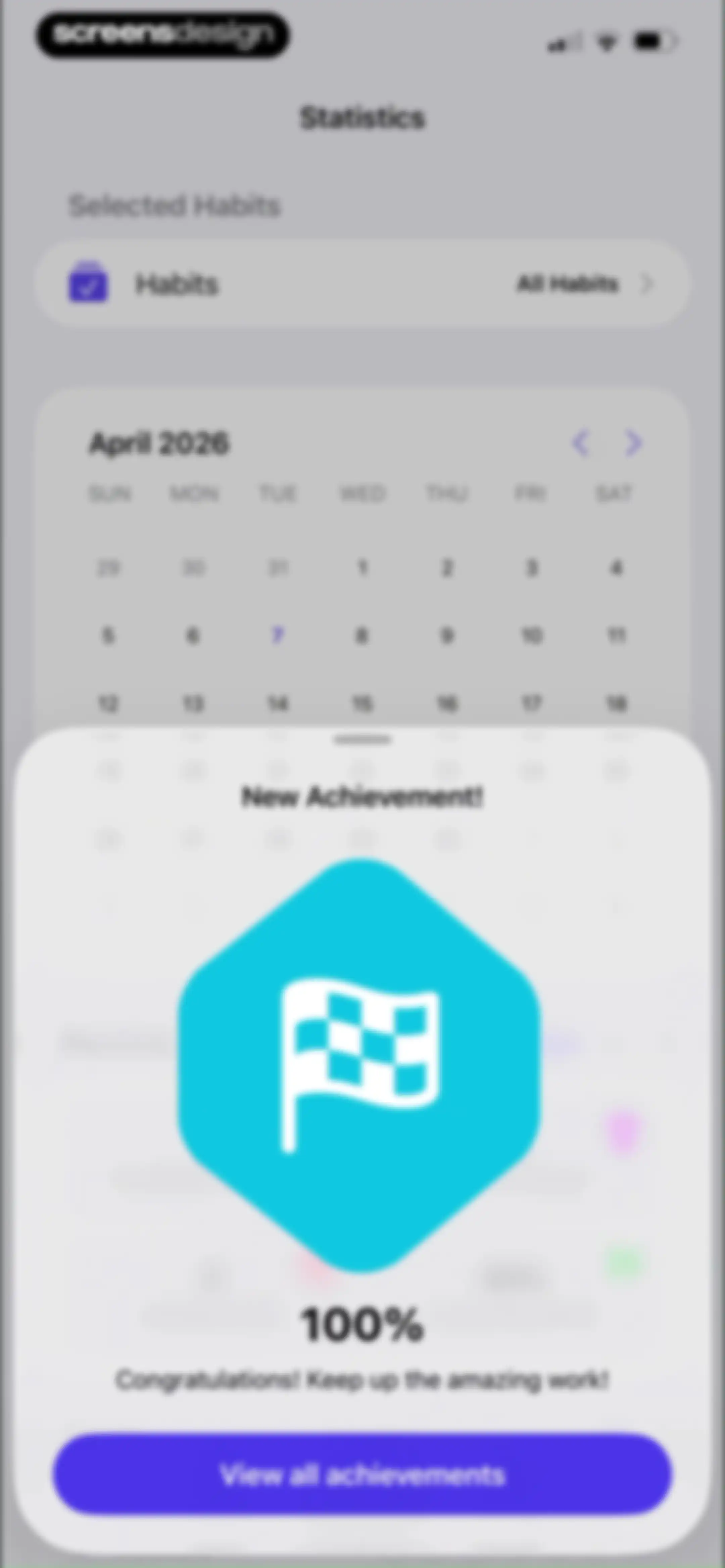 Grit: Daily Habit Tracker screen 100