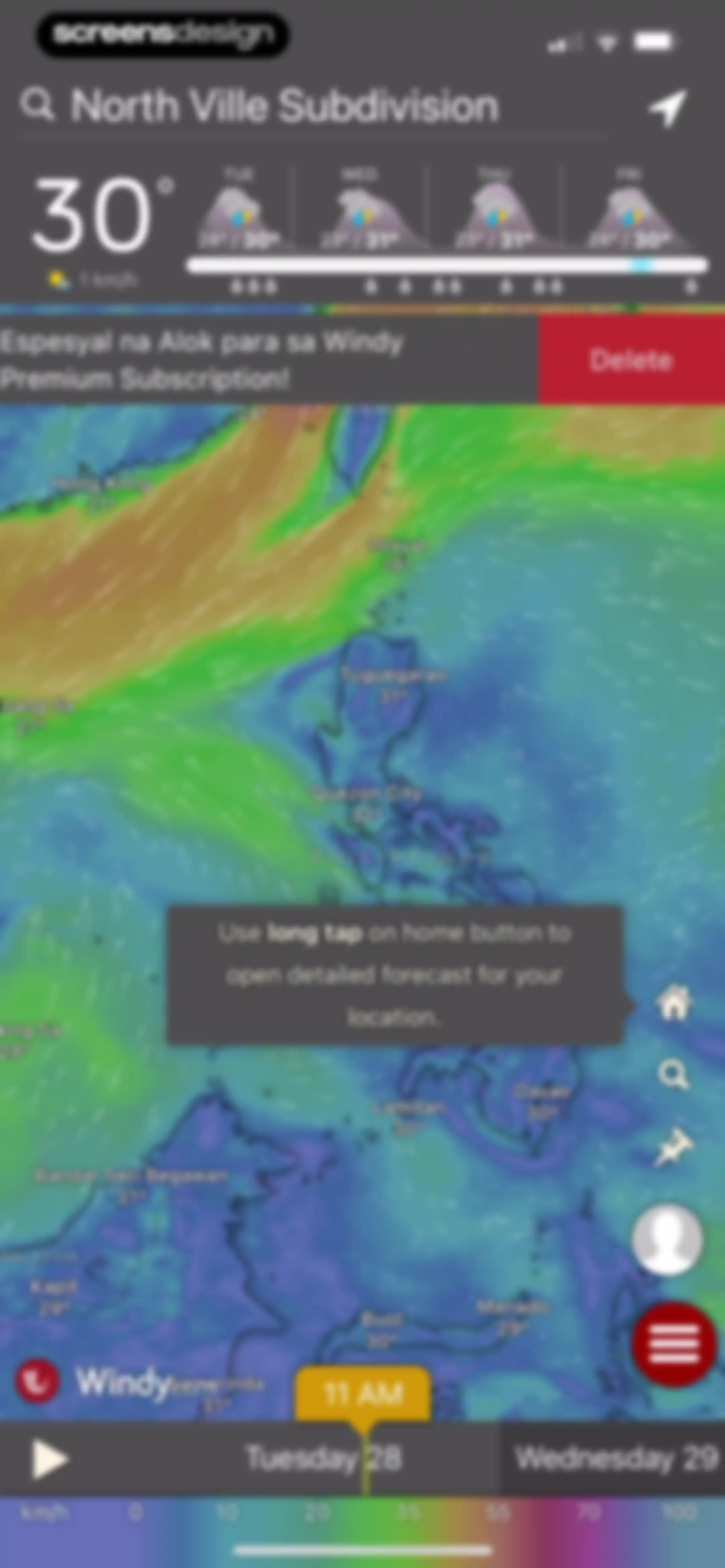 Windy.com screen 29