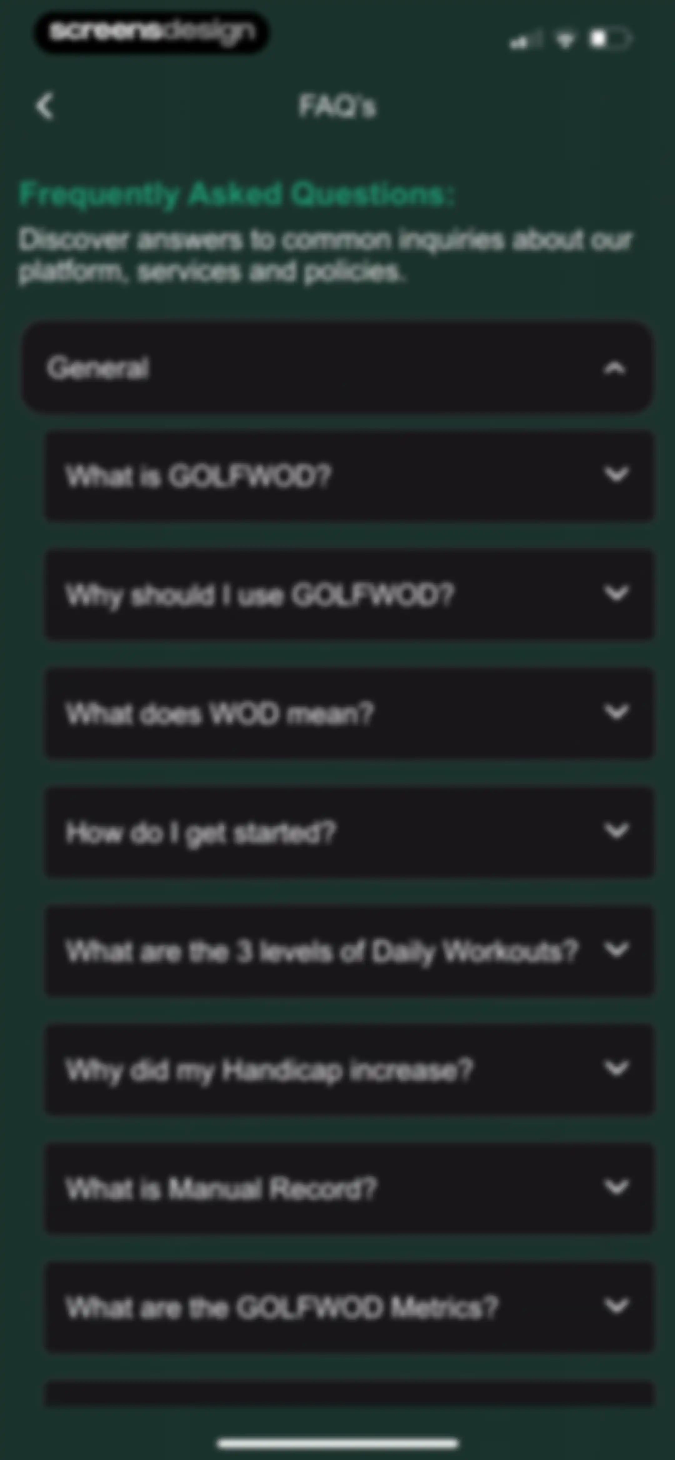 DRVN - Golf & Gym Workouts screen 158