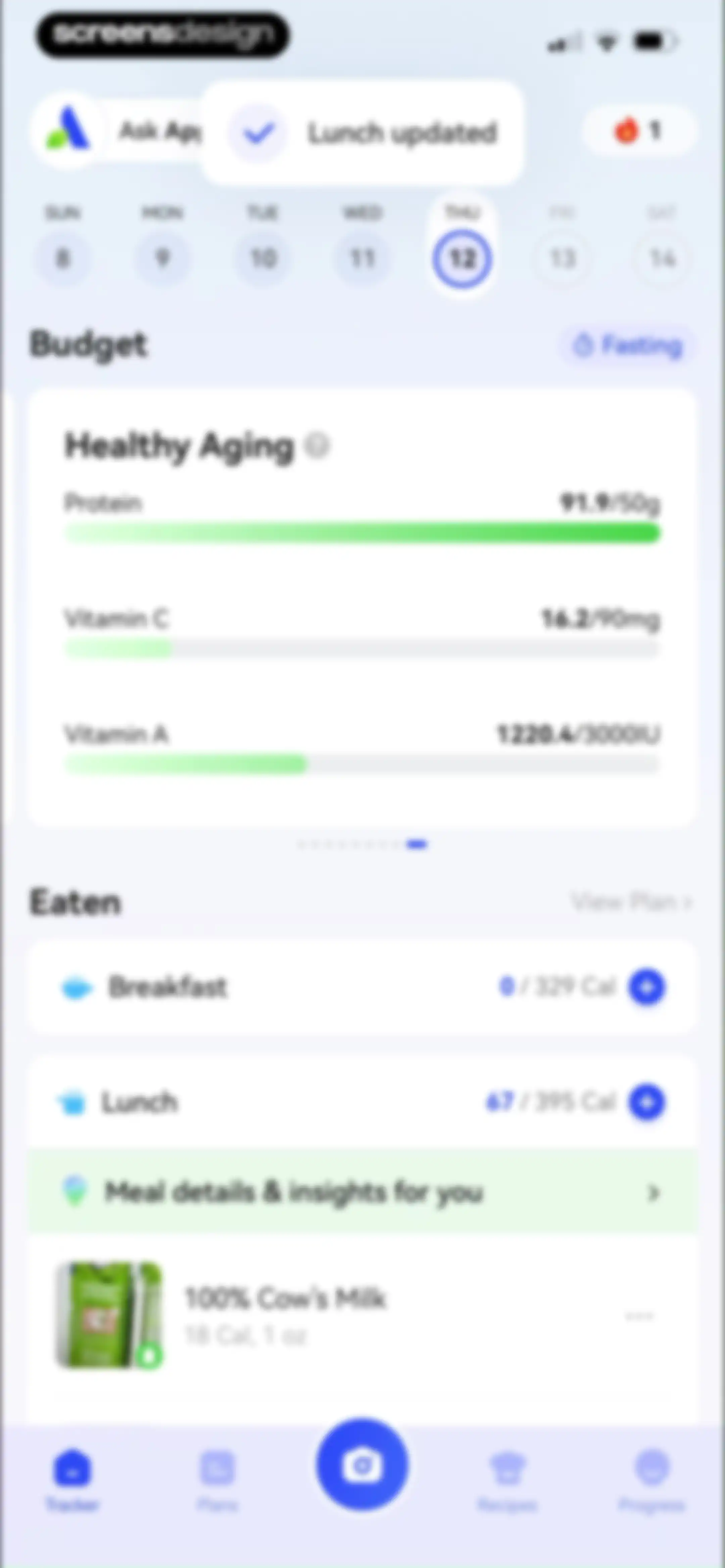 AI Calorie Counter - Appediet screen 140