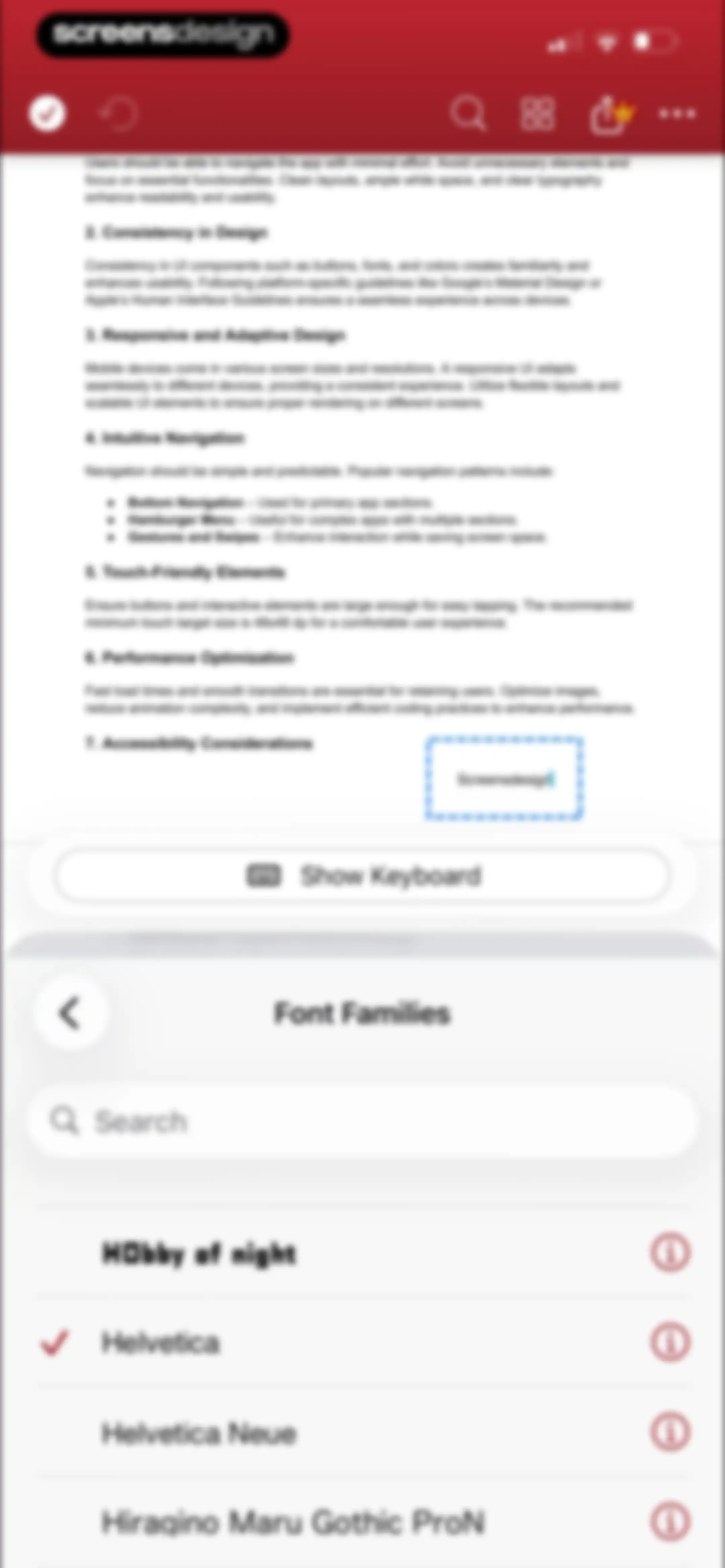 MobiPDF・PDF Text Editor・Reader screen 23
