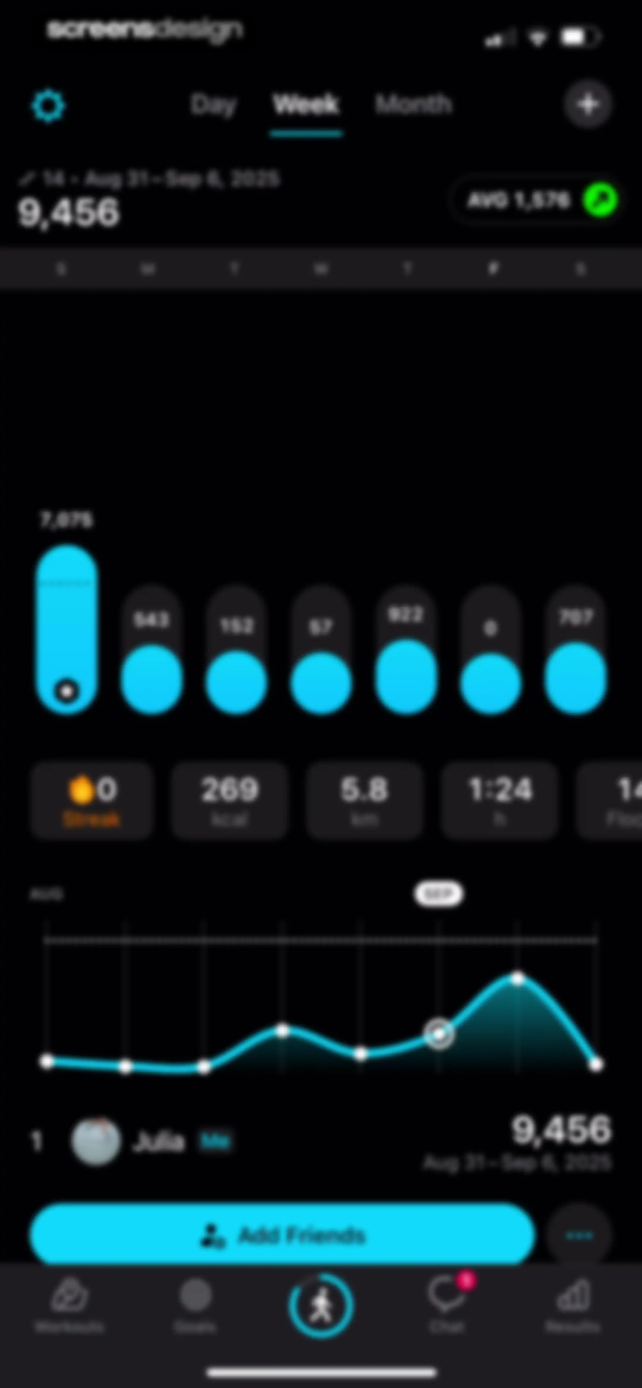 StepsApp Pedometer screen 45