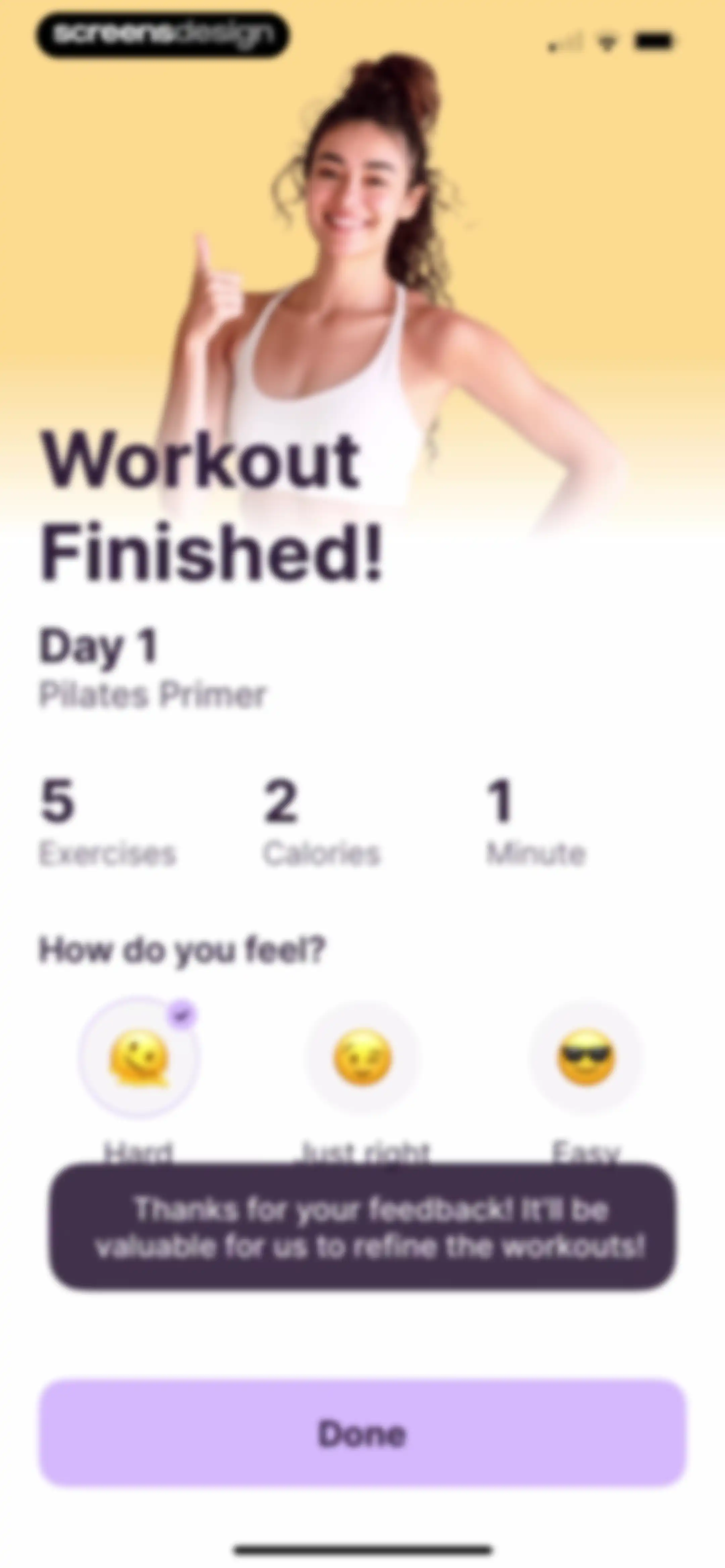 Pilates at Home, Wall Pilates screen 91
