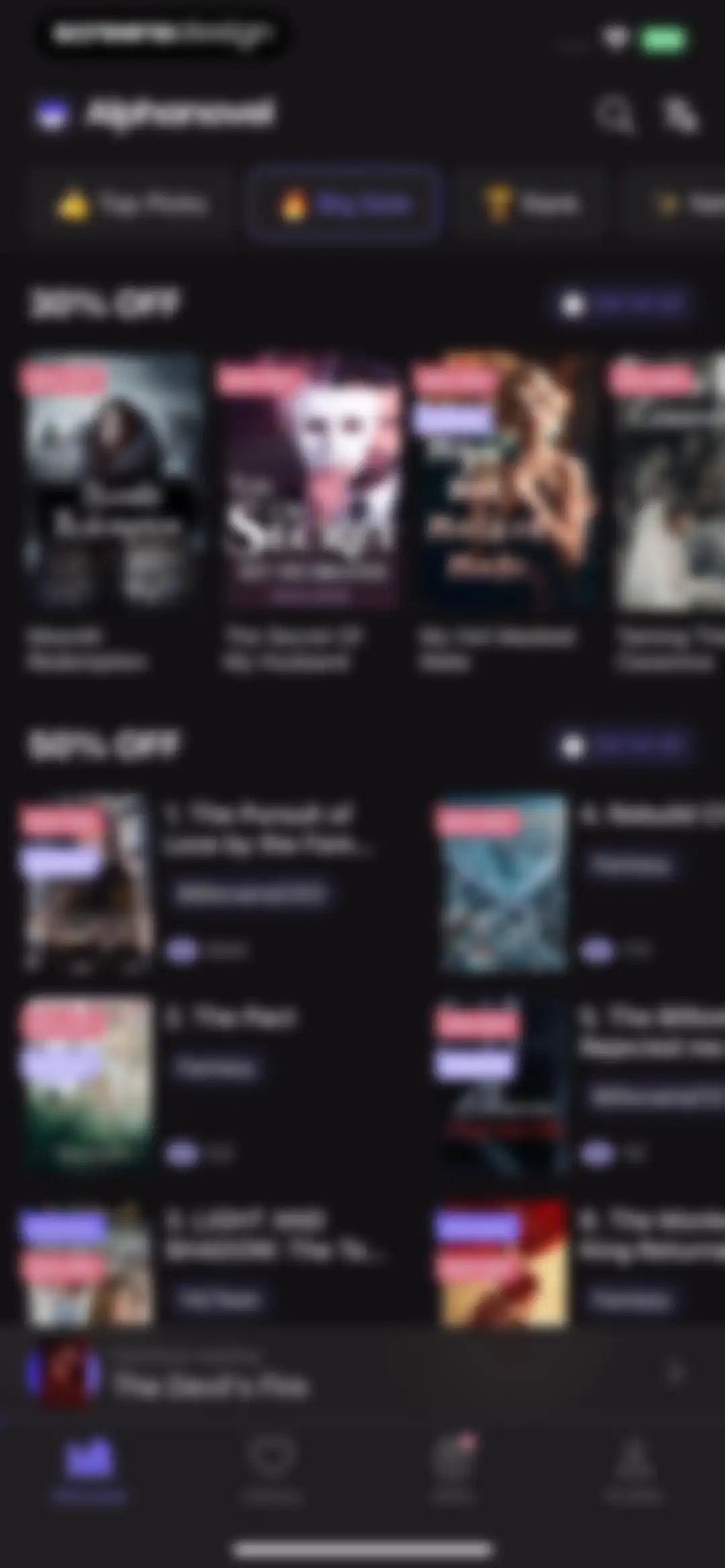 AlphaNovel - Novels & Stories screen 43