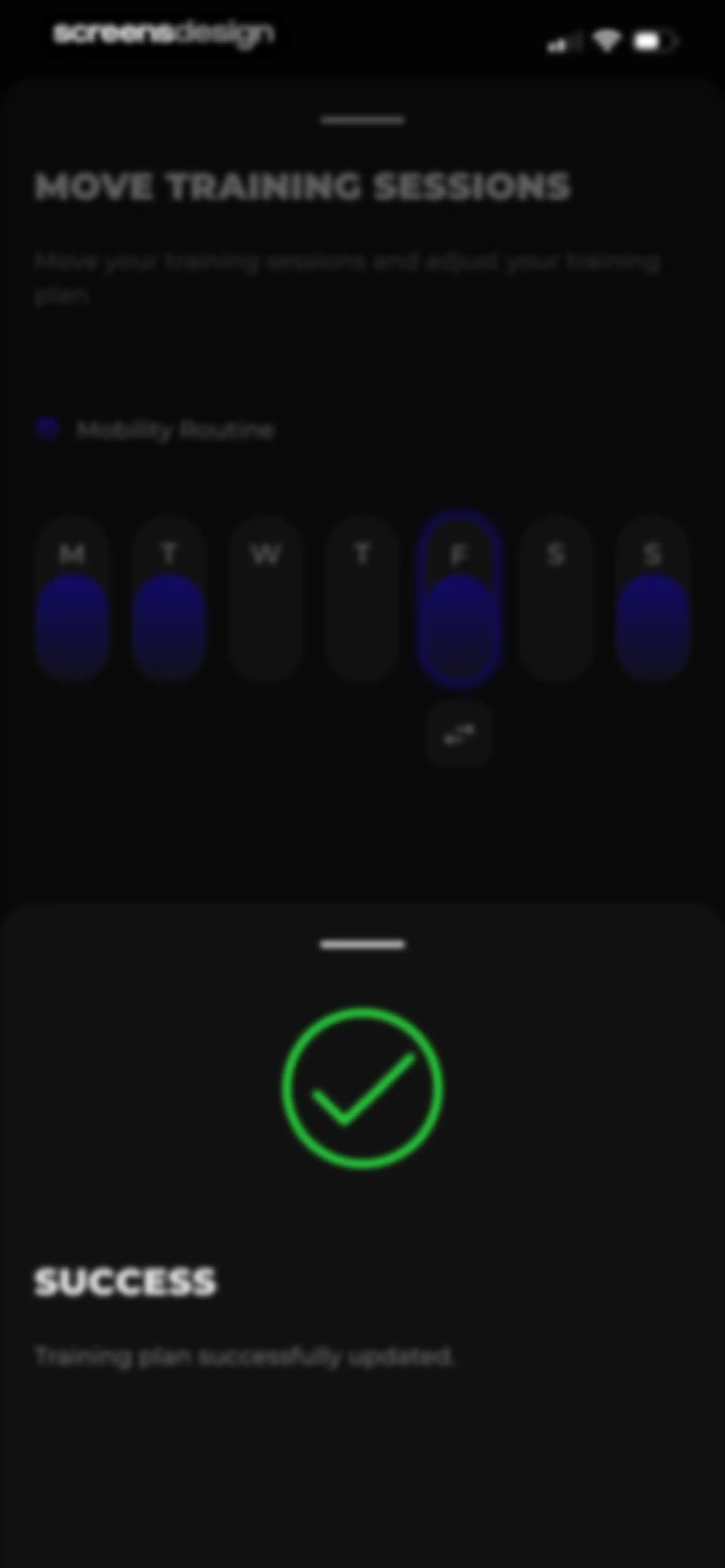 MCI - Personal Training AI screen 144