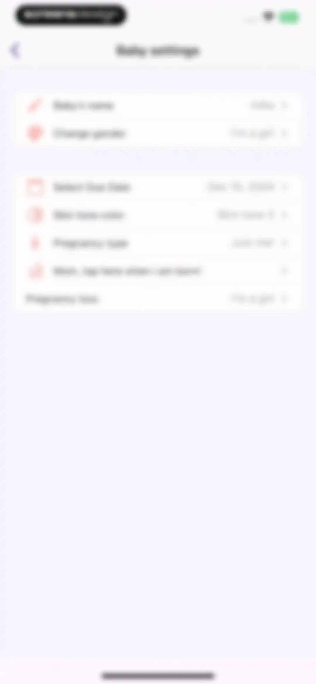 HiMommy: Ovulation & Pregnancy screen 92