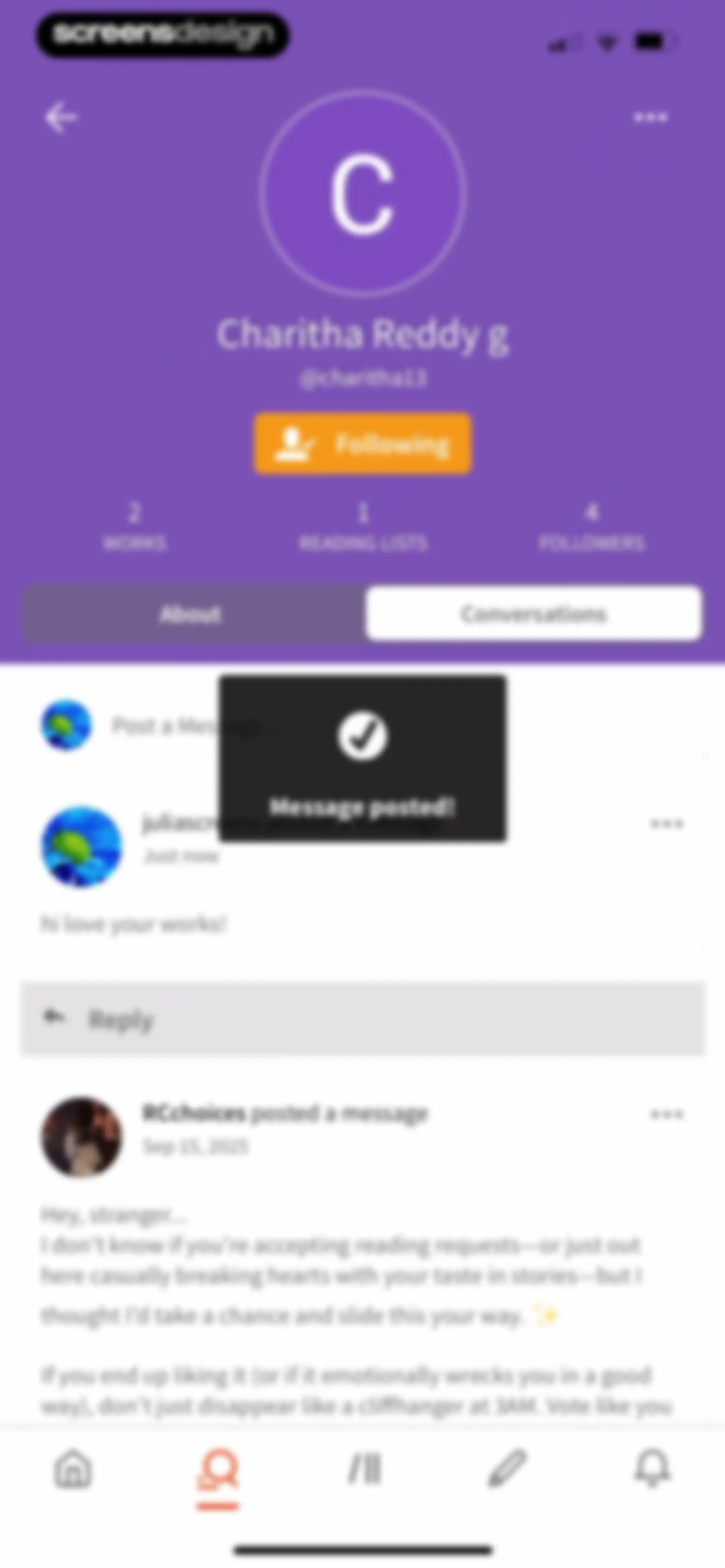 Wattpad - Read & Write Stories screen 101