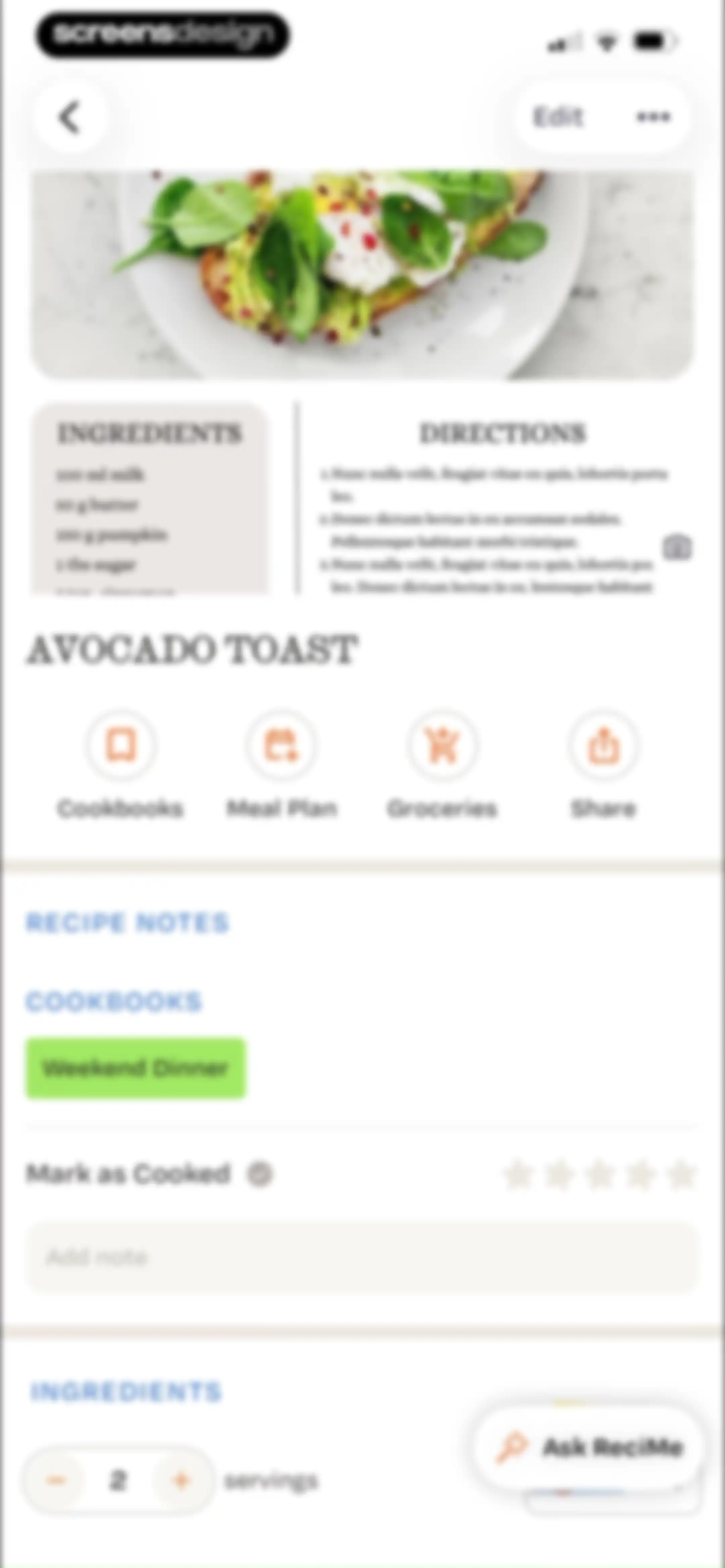 ReciMe: Recipes & Meal Planner screen 92