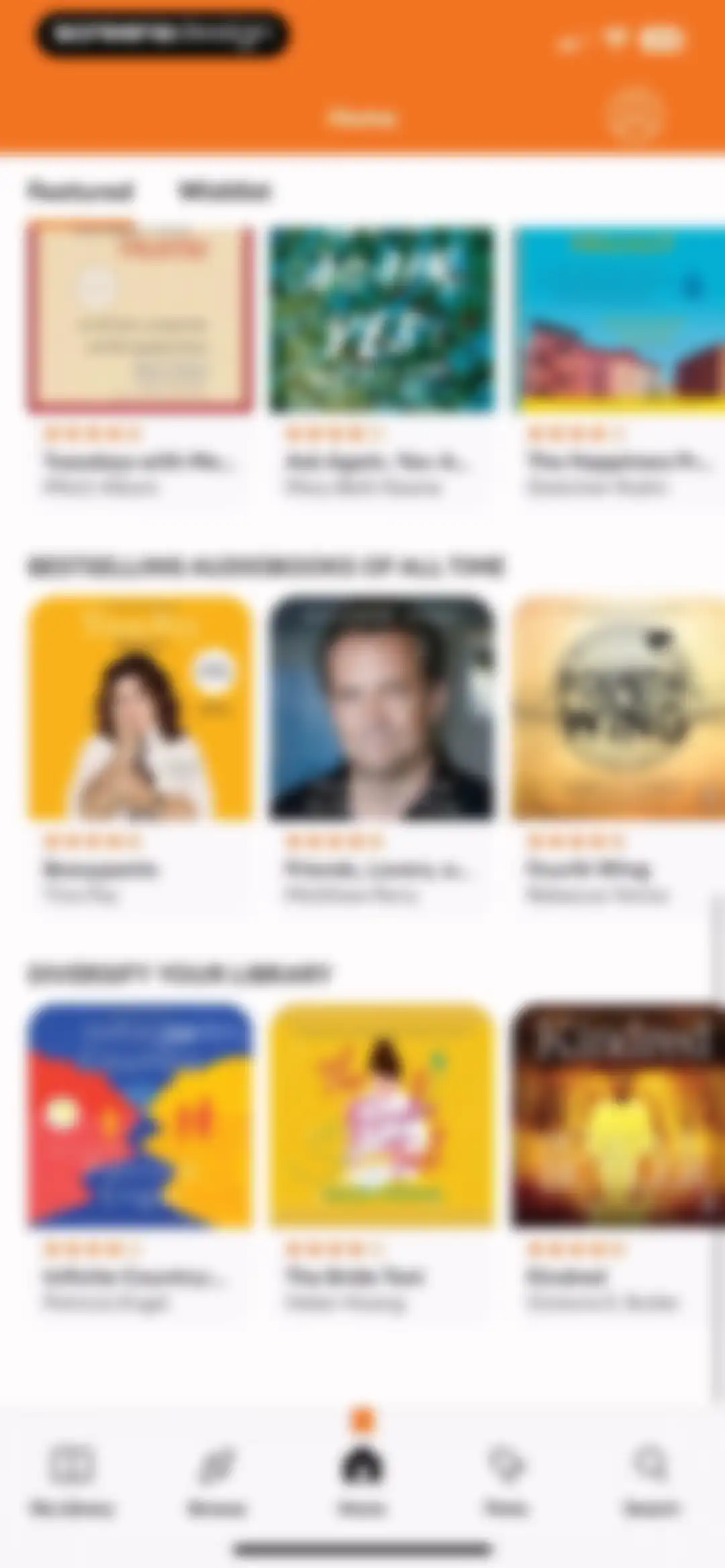 Audiobooks.com: Get audiobooks screen 7