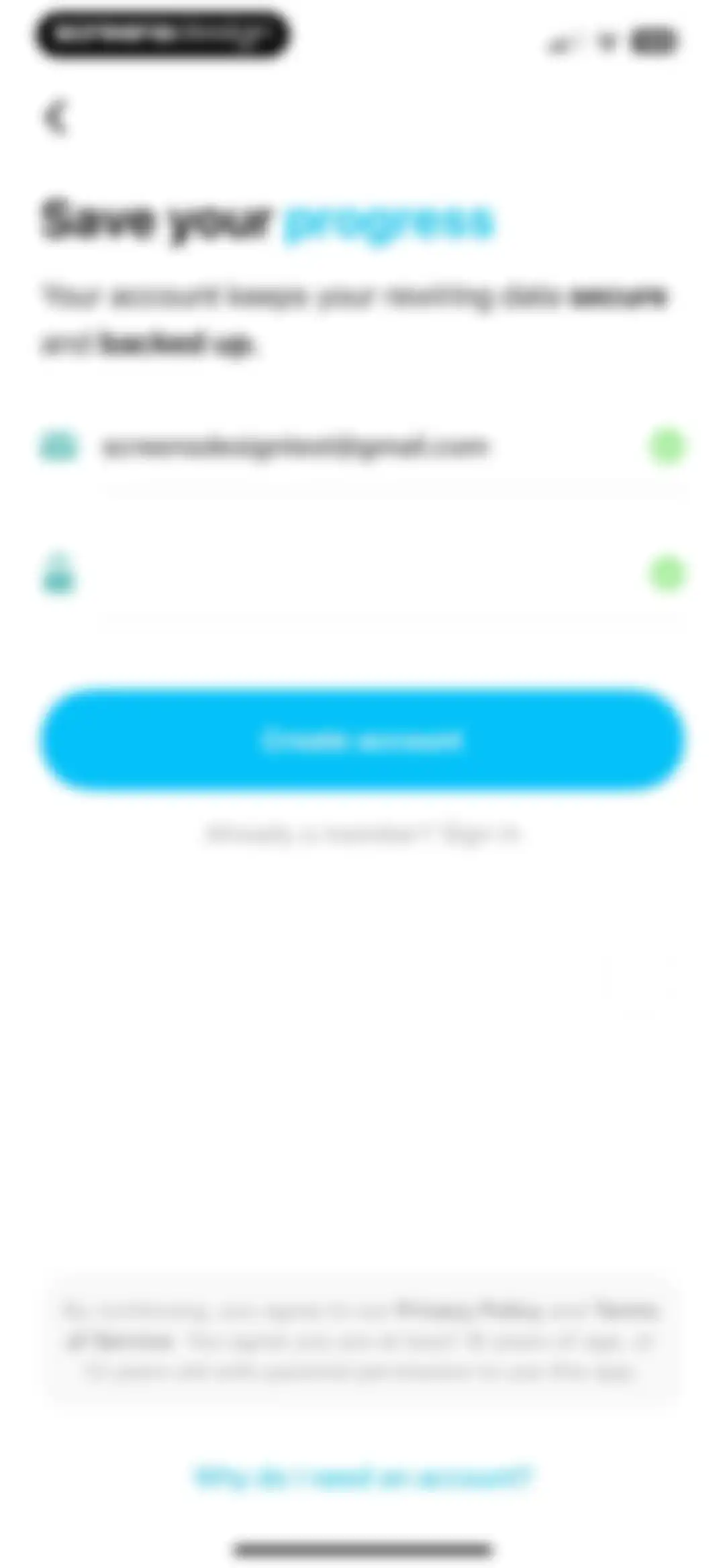 Brainbuddy: Quit PMO screen 100