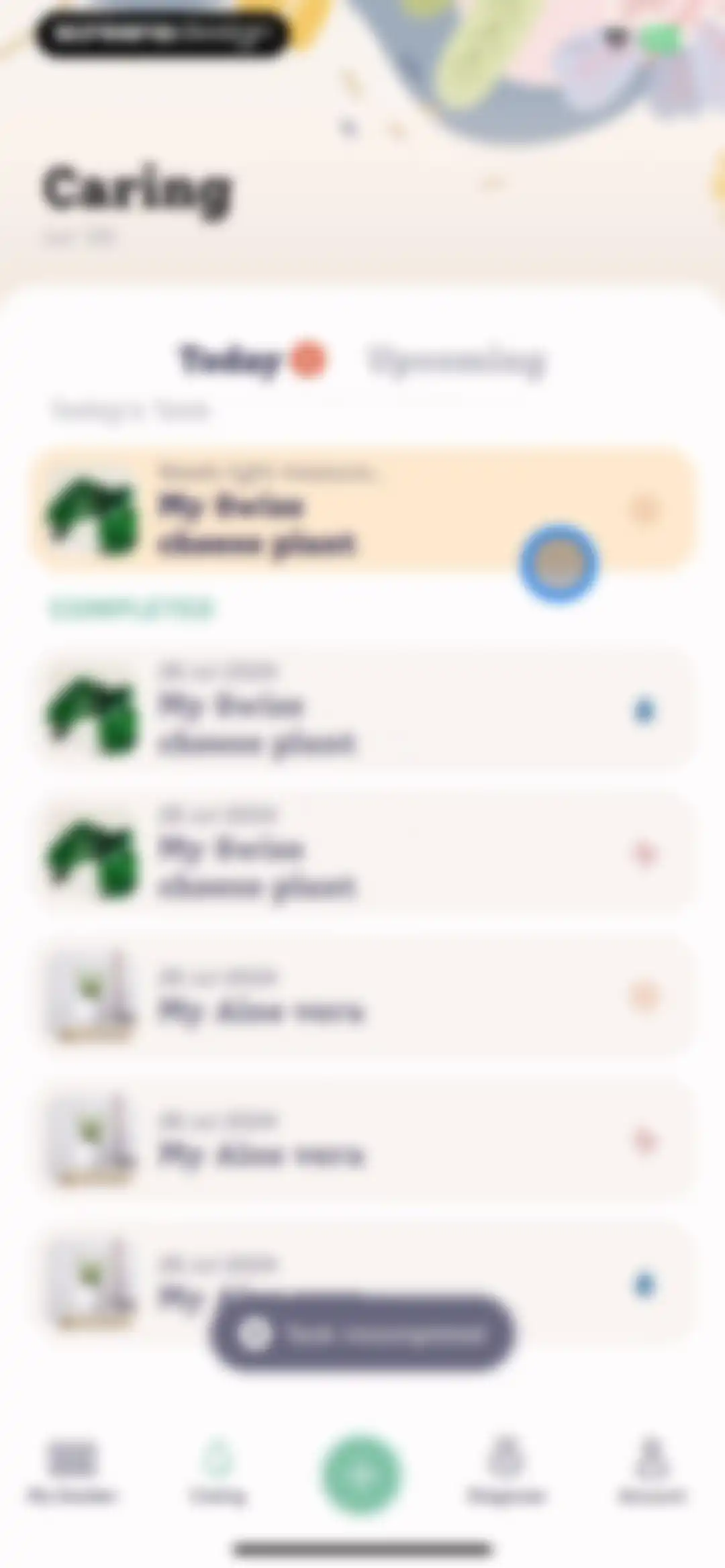 Plant Identifier, Care: Planty screen 73