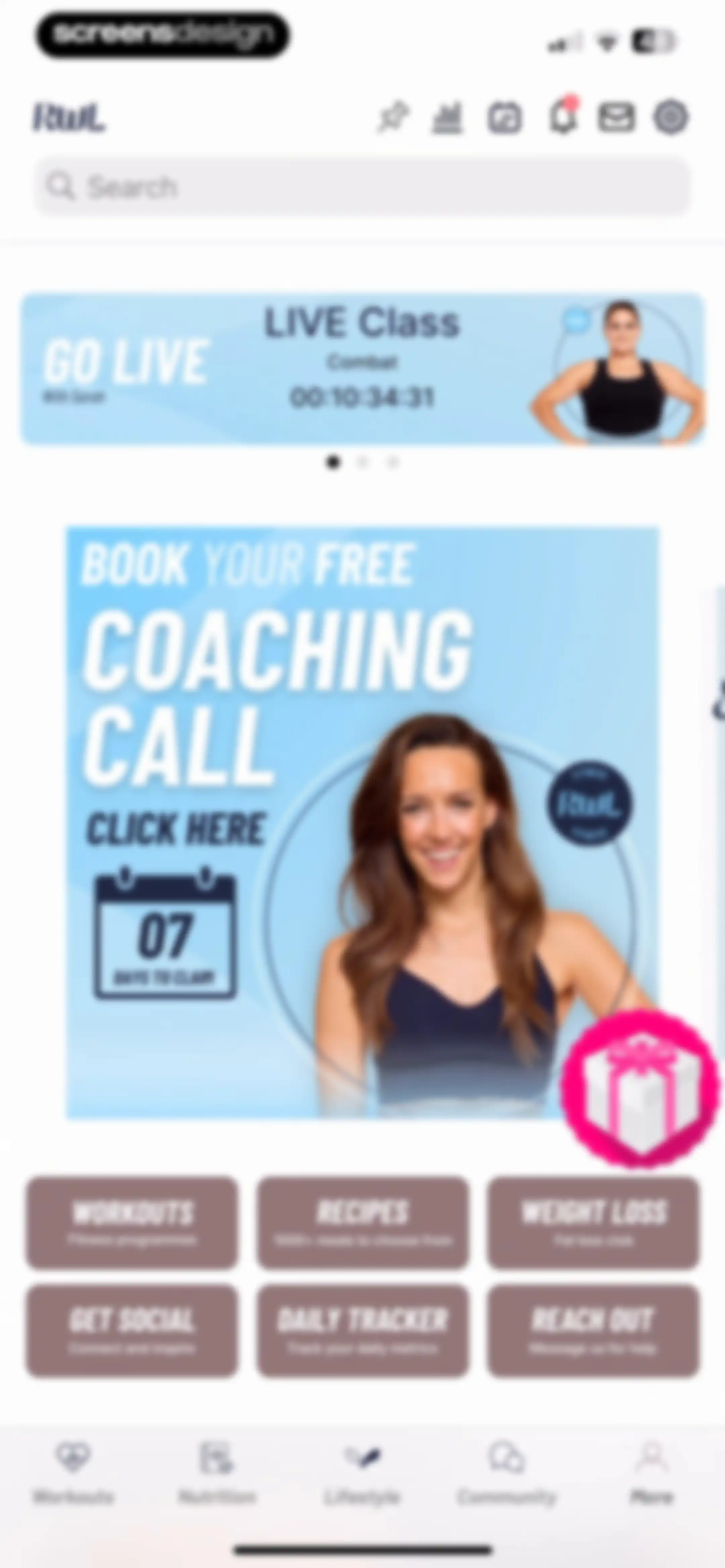 Results Wellness Lifestyle screen 125