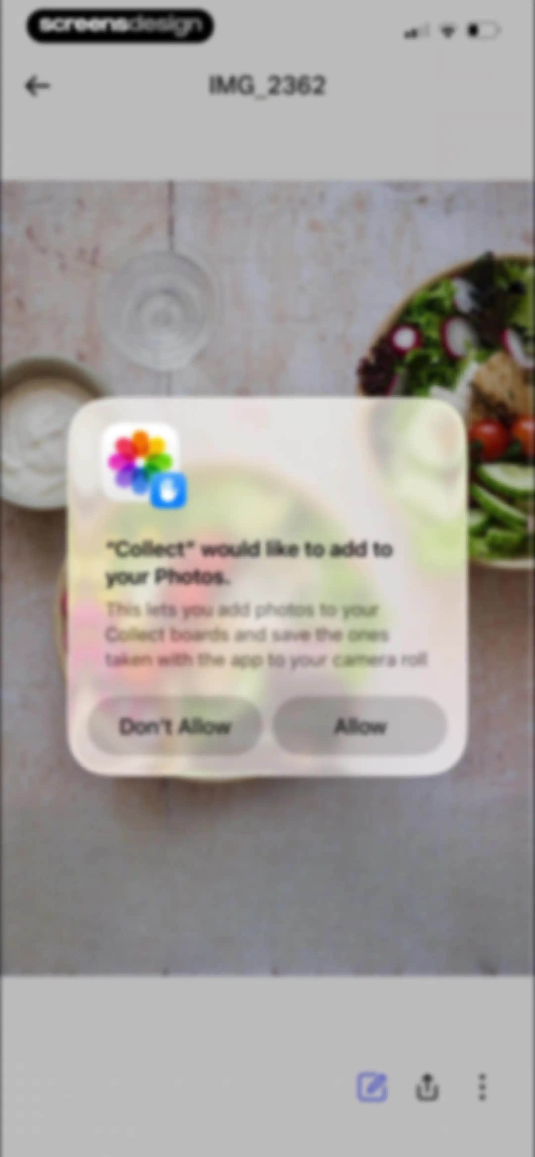 Collect by WeTransfer screen 28