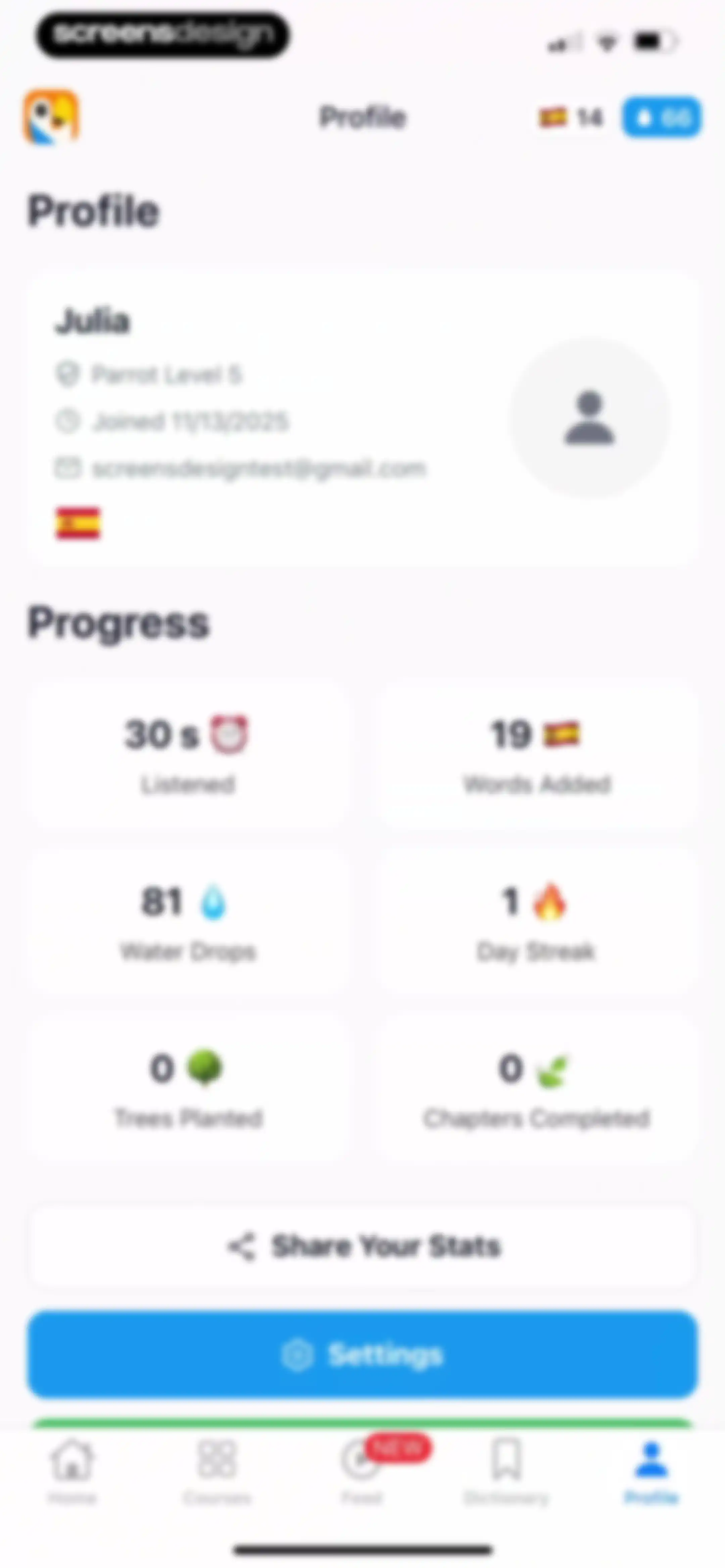 Parrot – Learn Spanish screen 74