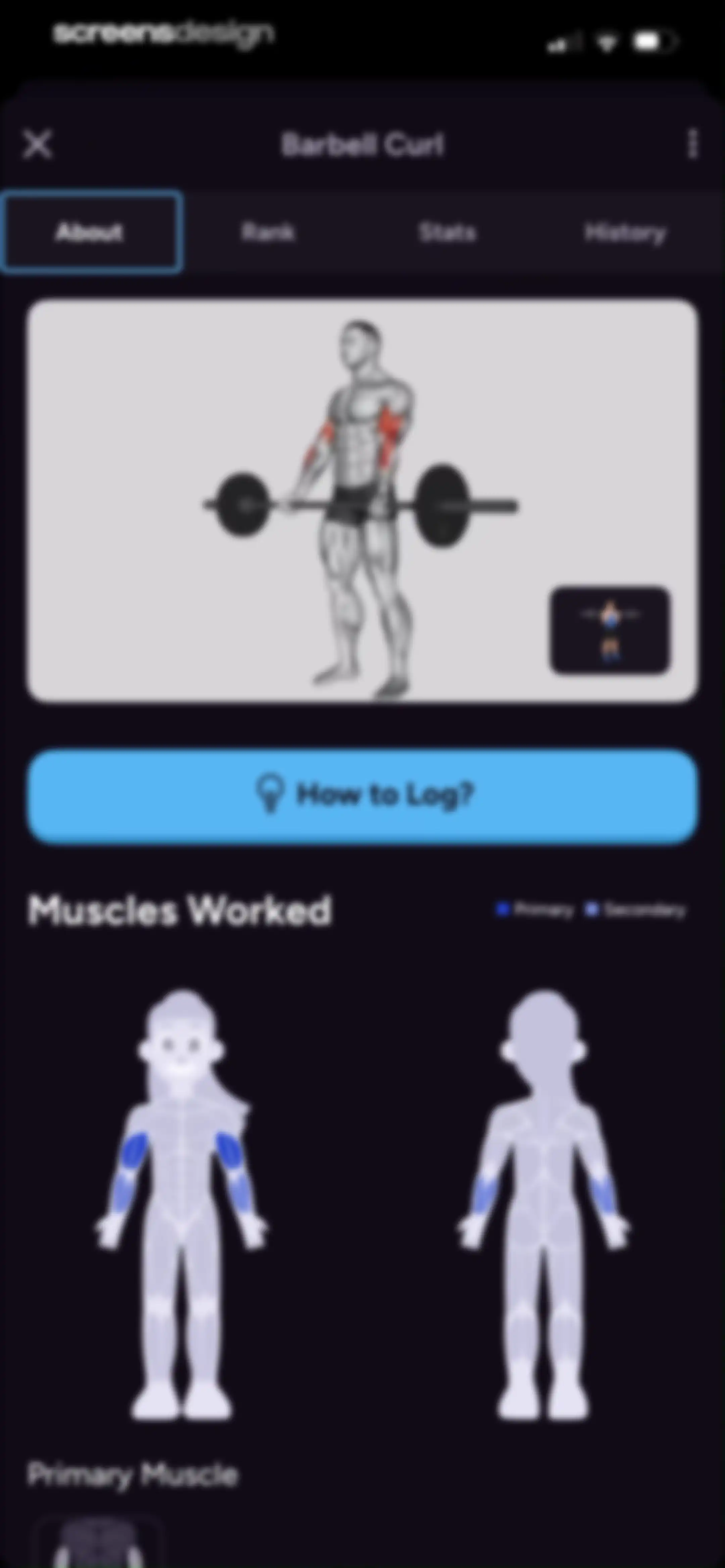 Liftoff - Ranked Gym Workouts screen 93
