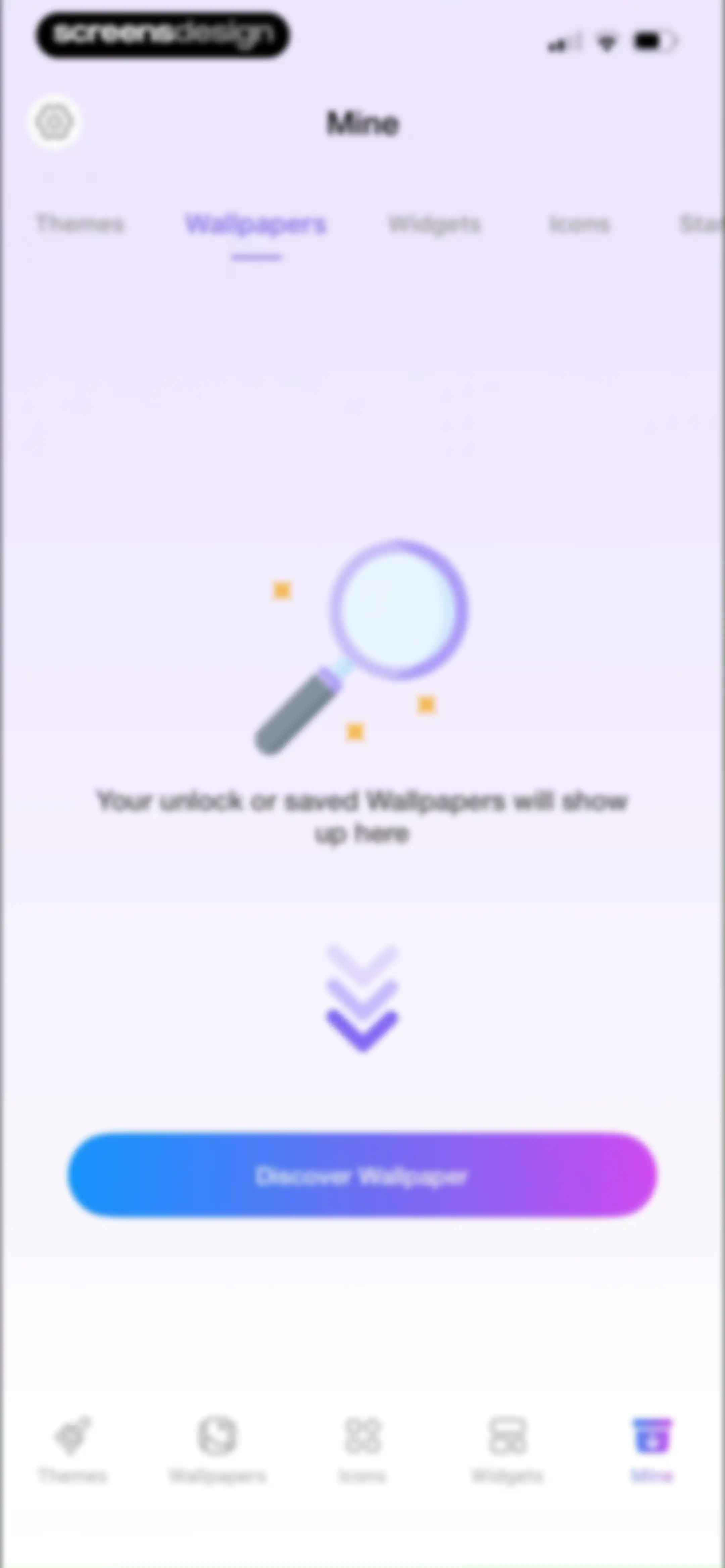Themie: Wallpapers & Theme screen 104
