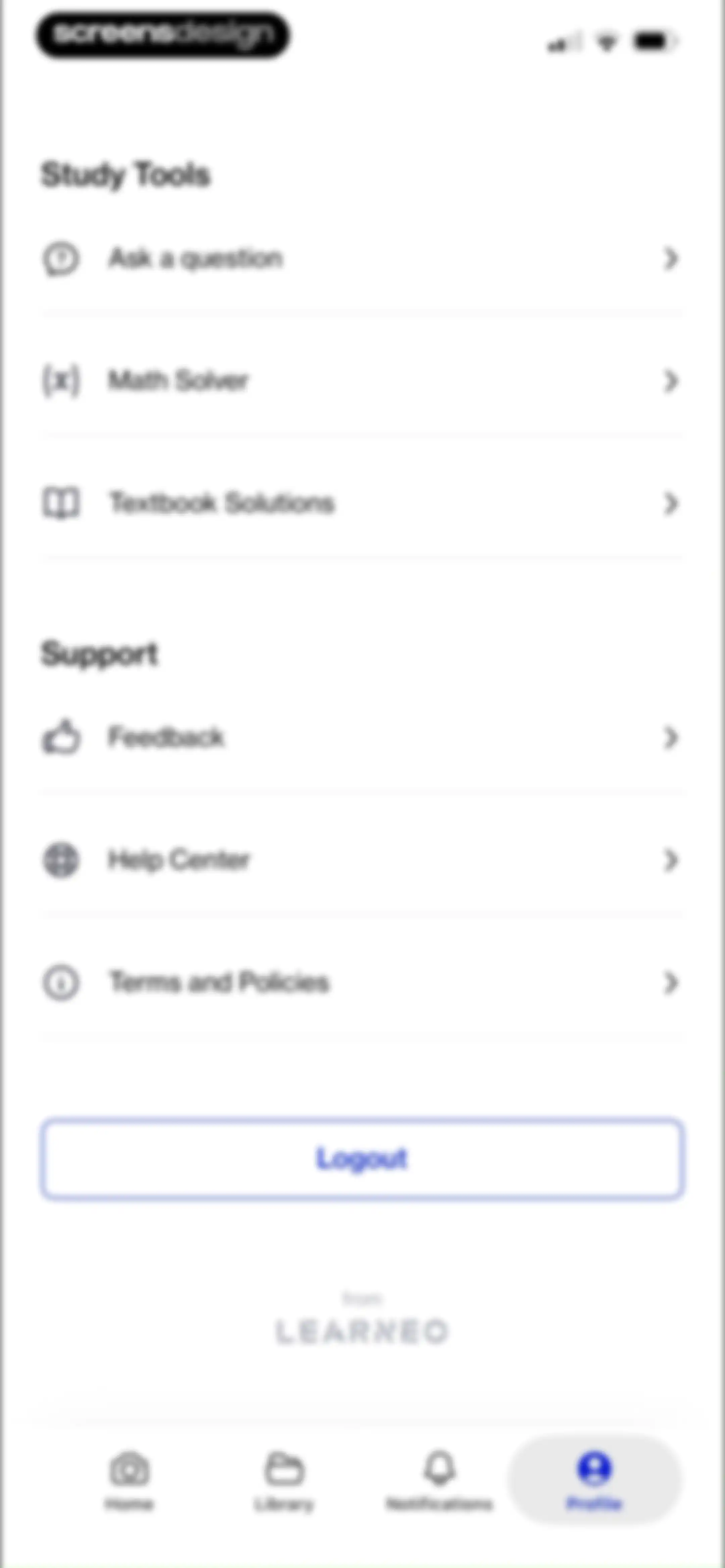 Course Hero: AI Homework Help screen 75