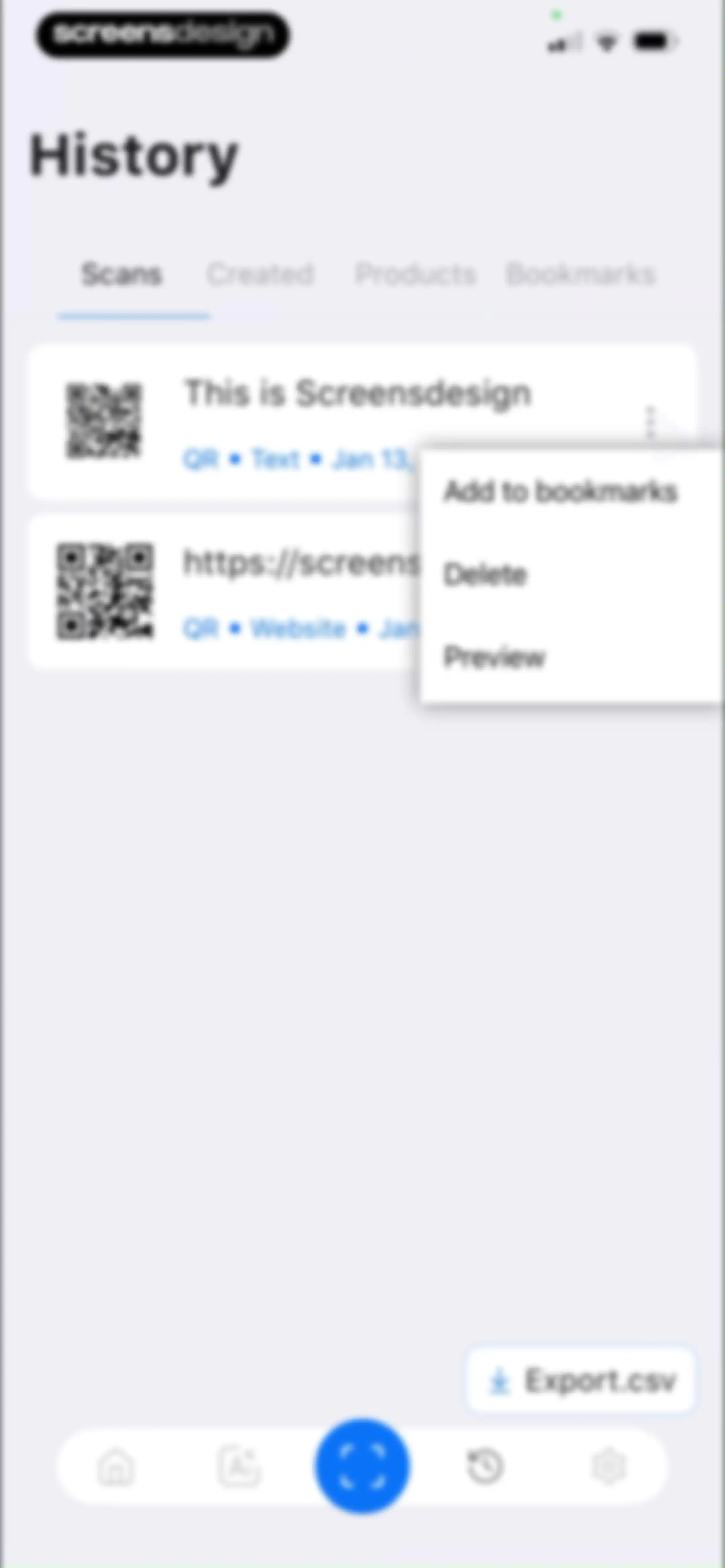 QR Code Scanner & AI Generator screen 64