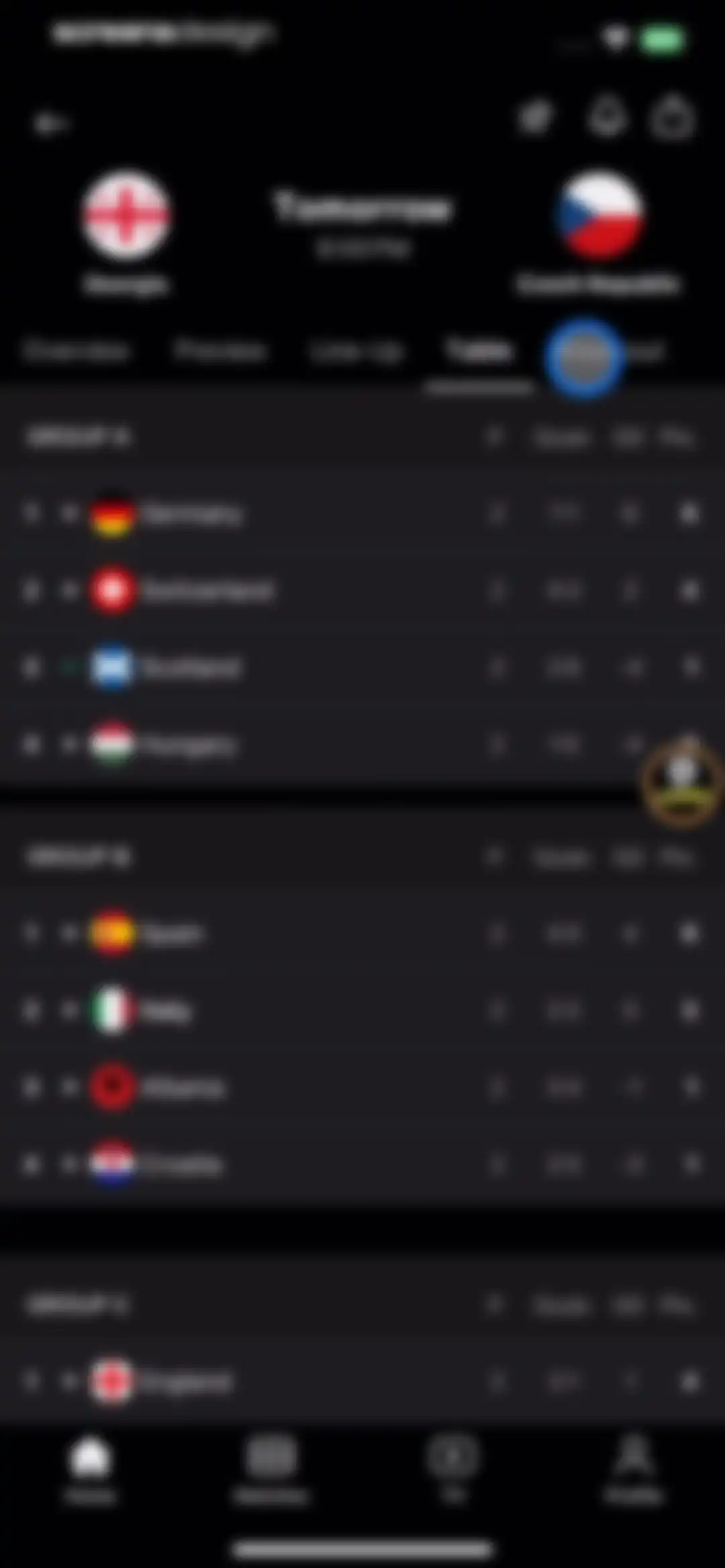 OneFootball Live Soccer scores screen 48