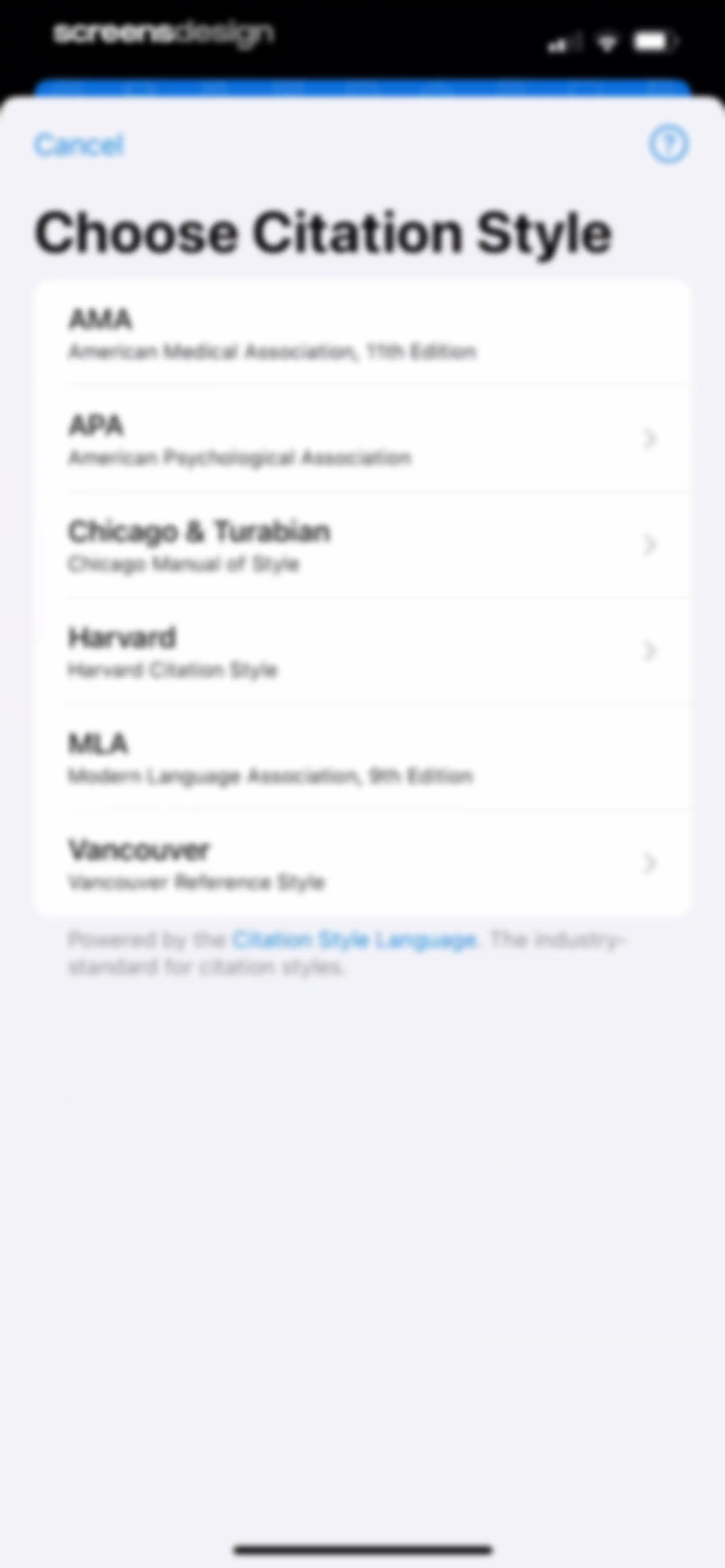 Essayist: Academic Writing App screen 9