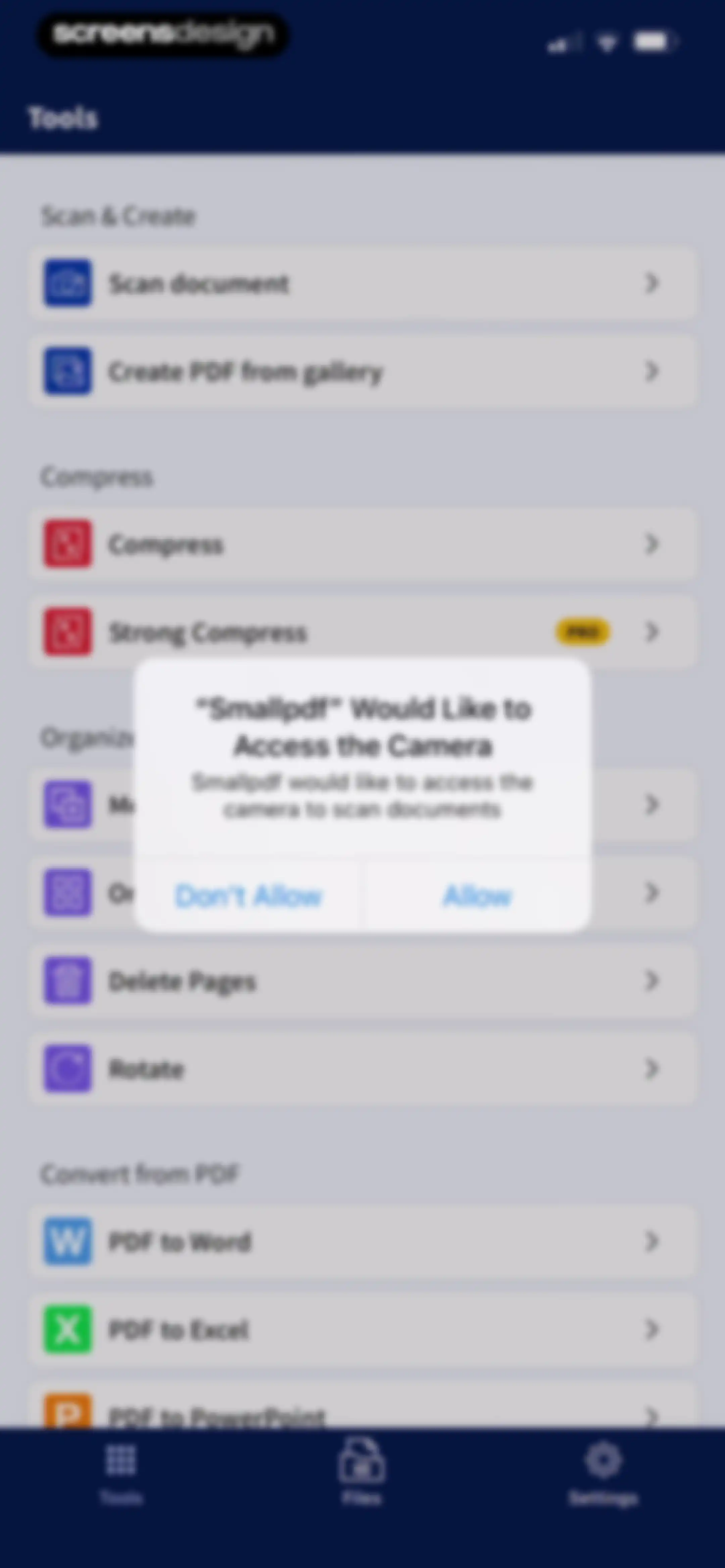 Smallpdf: Scanner & PDF Editor screen 4