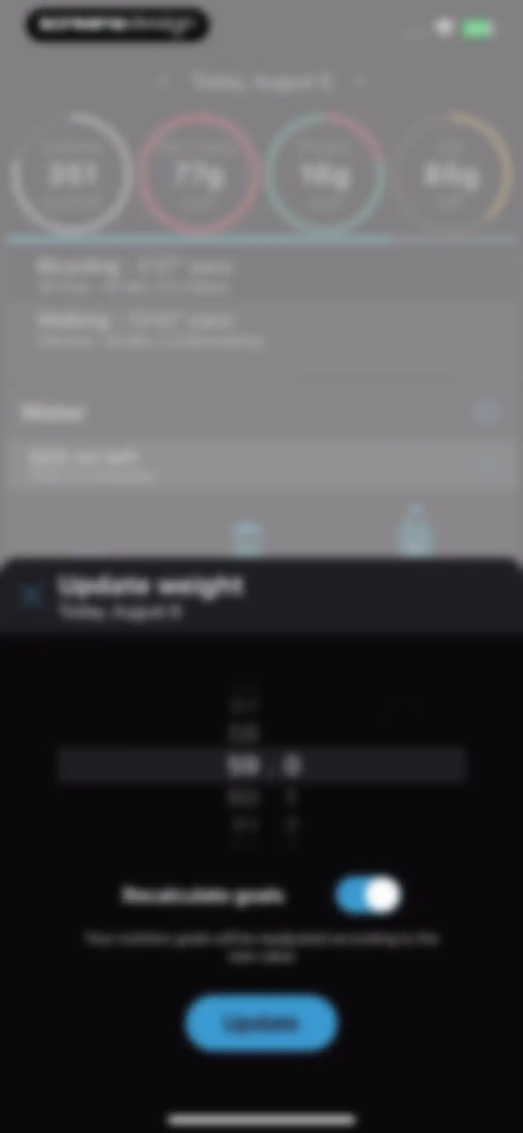 Keto diet app－Low carb manager screen 81