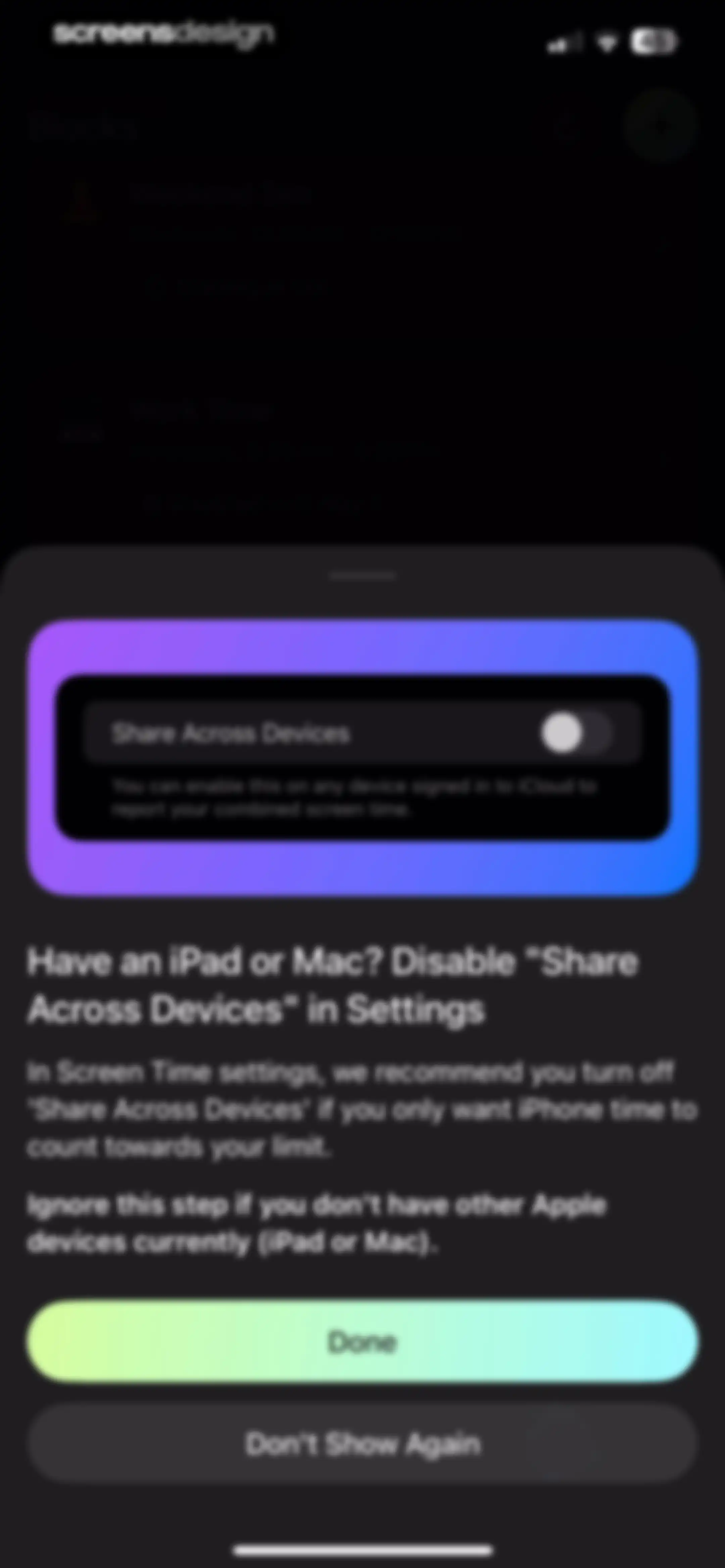 Opal: Screen Time Control screen 113