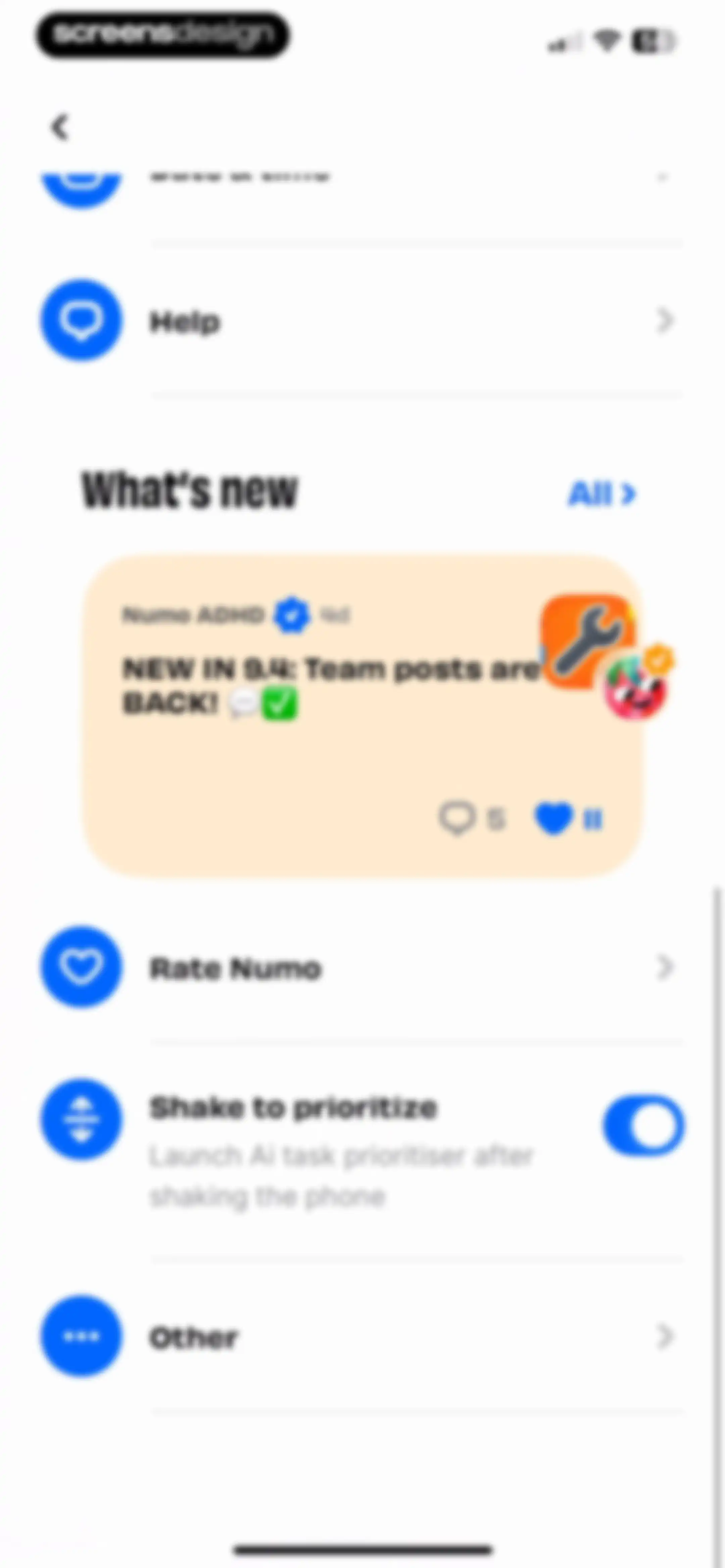 Numo: Cringe-Free ADHD App screen 179