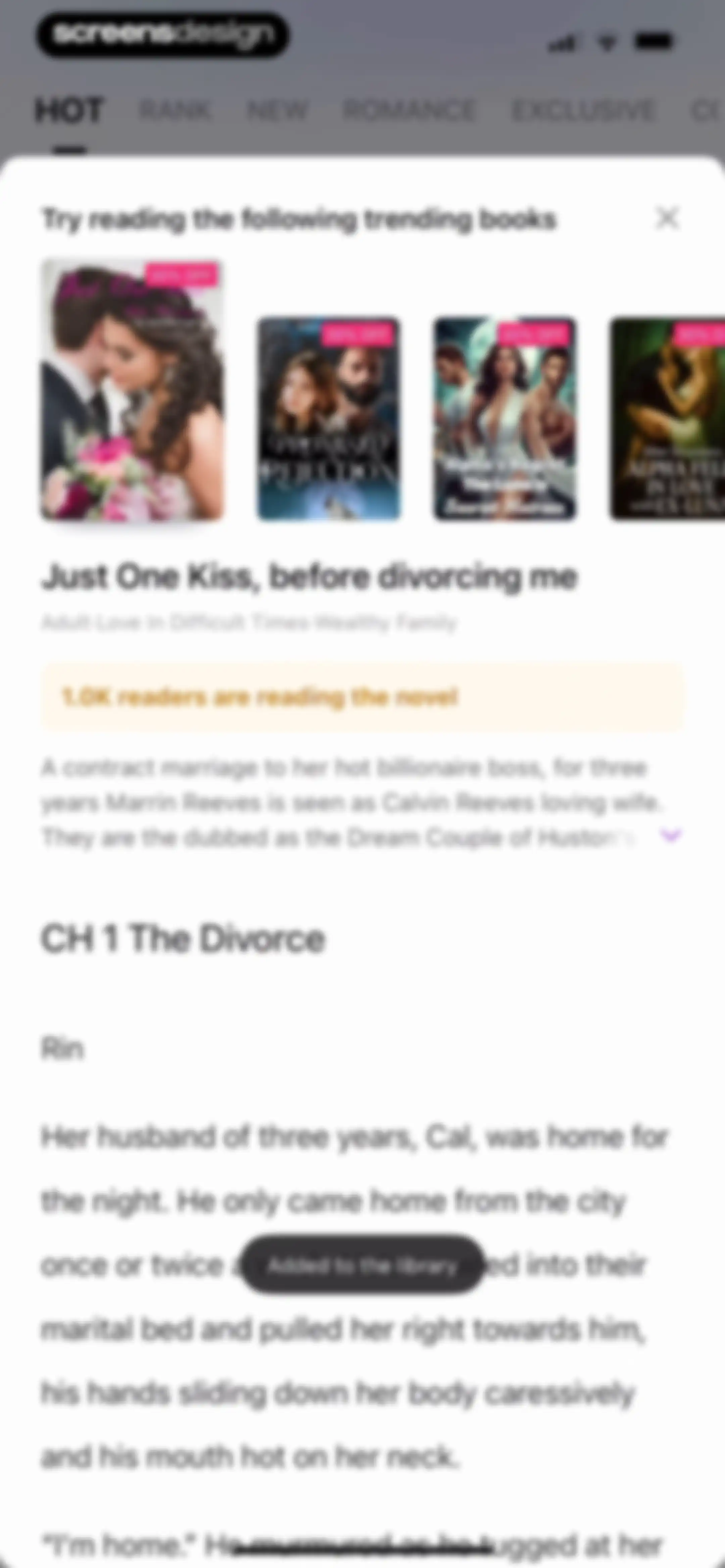 Dreame - Read Best Romance screen 8