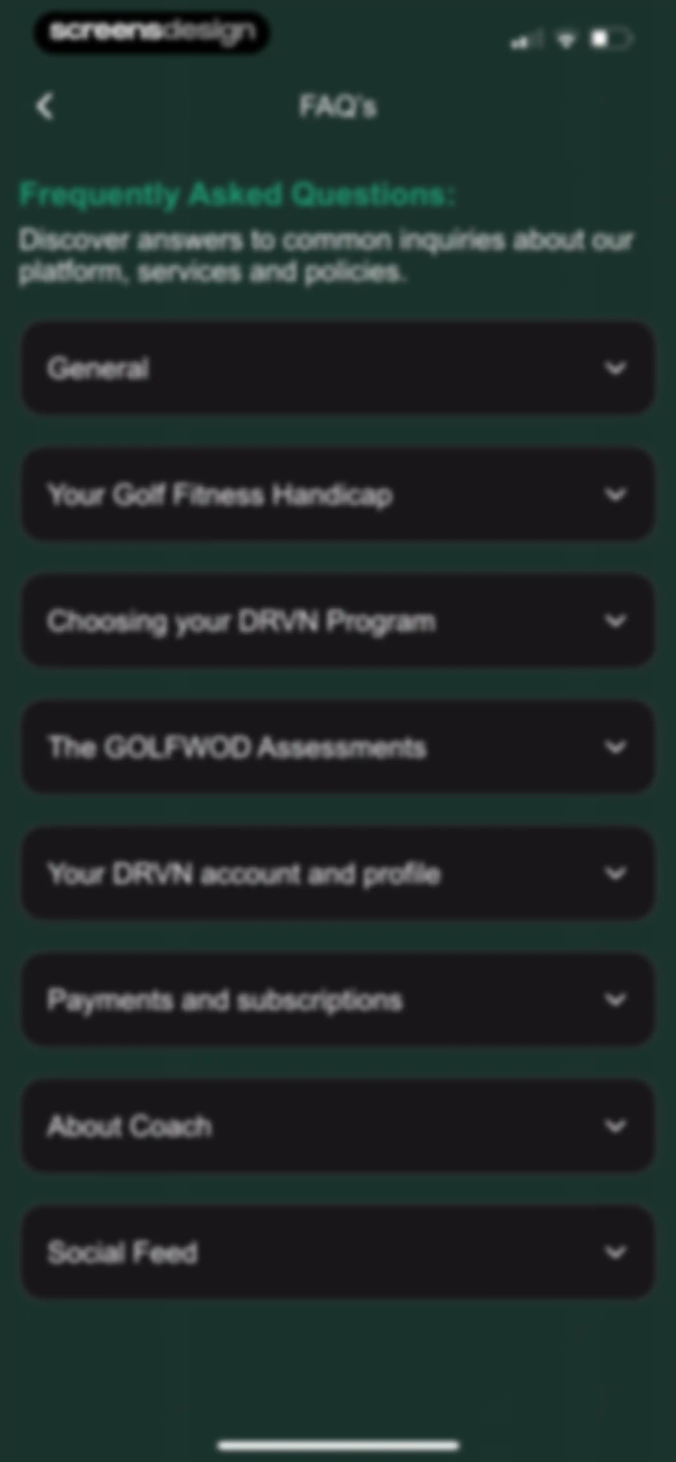 DRVN - Golf & Gym Workouts screen 157