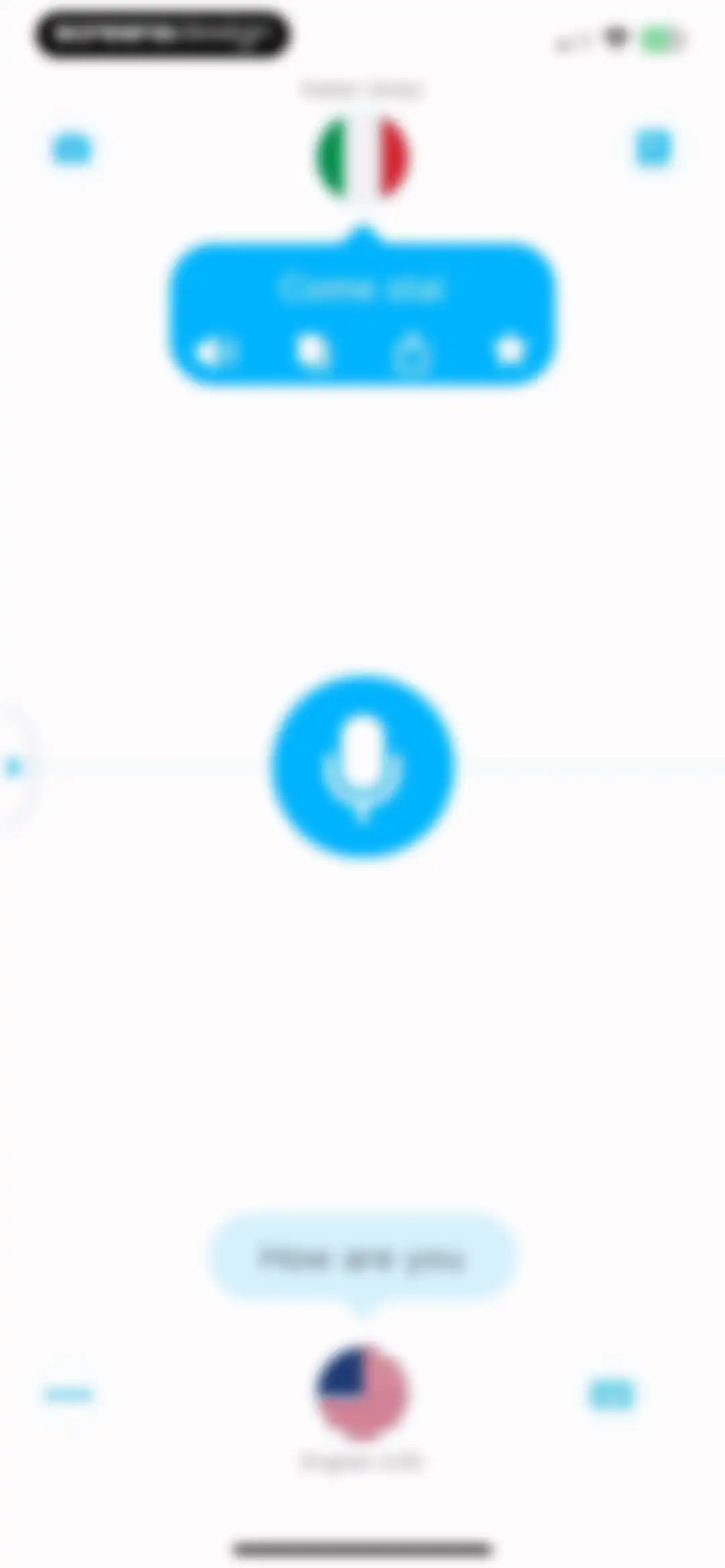 Dialog - Translate Speech screen 14