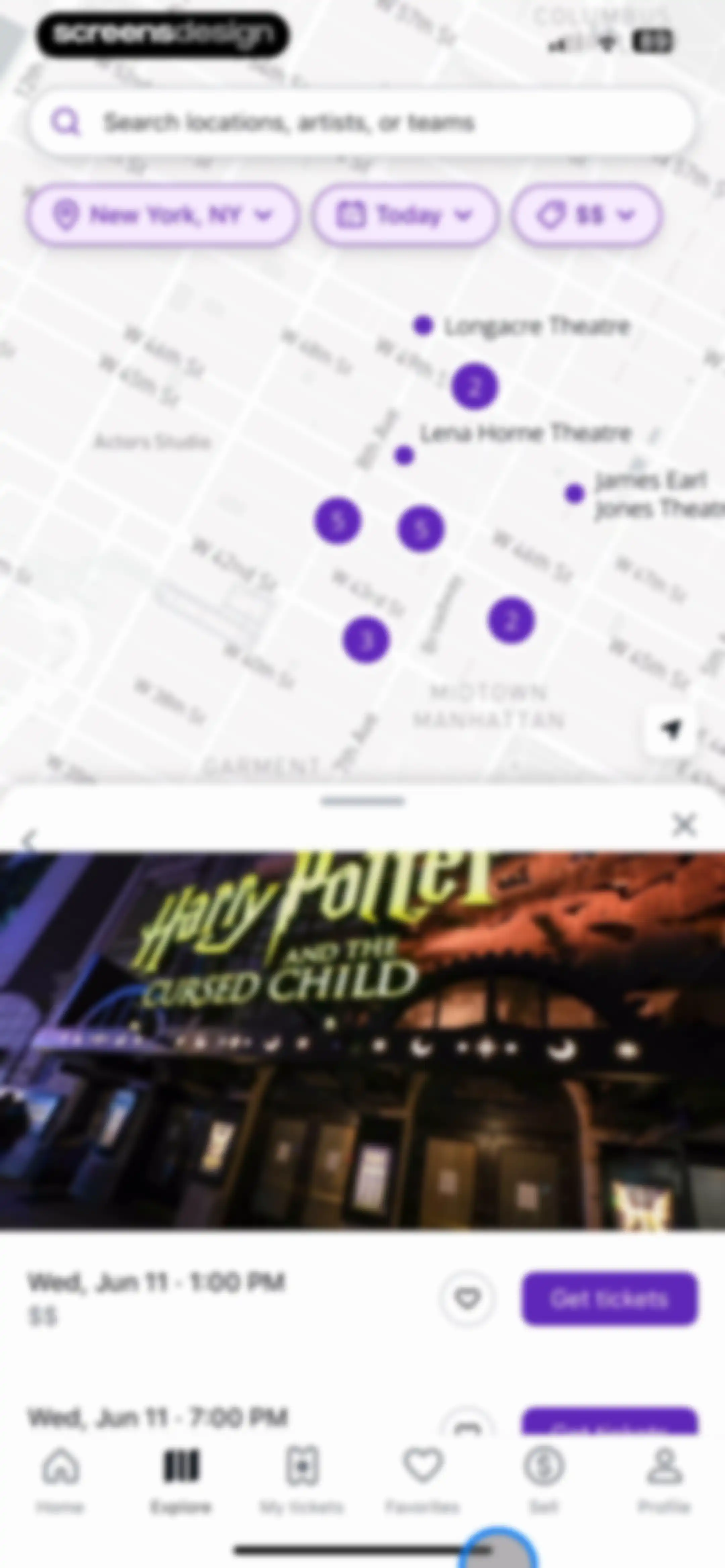 StubHub: Event Tickets screen 67