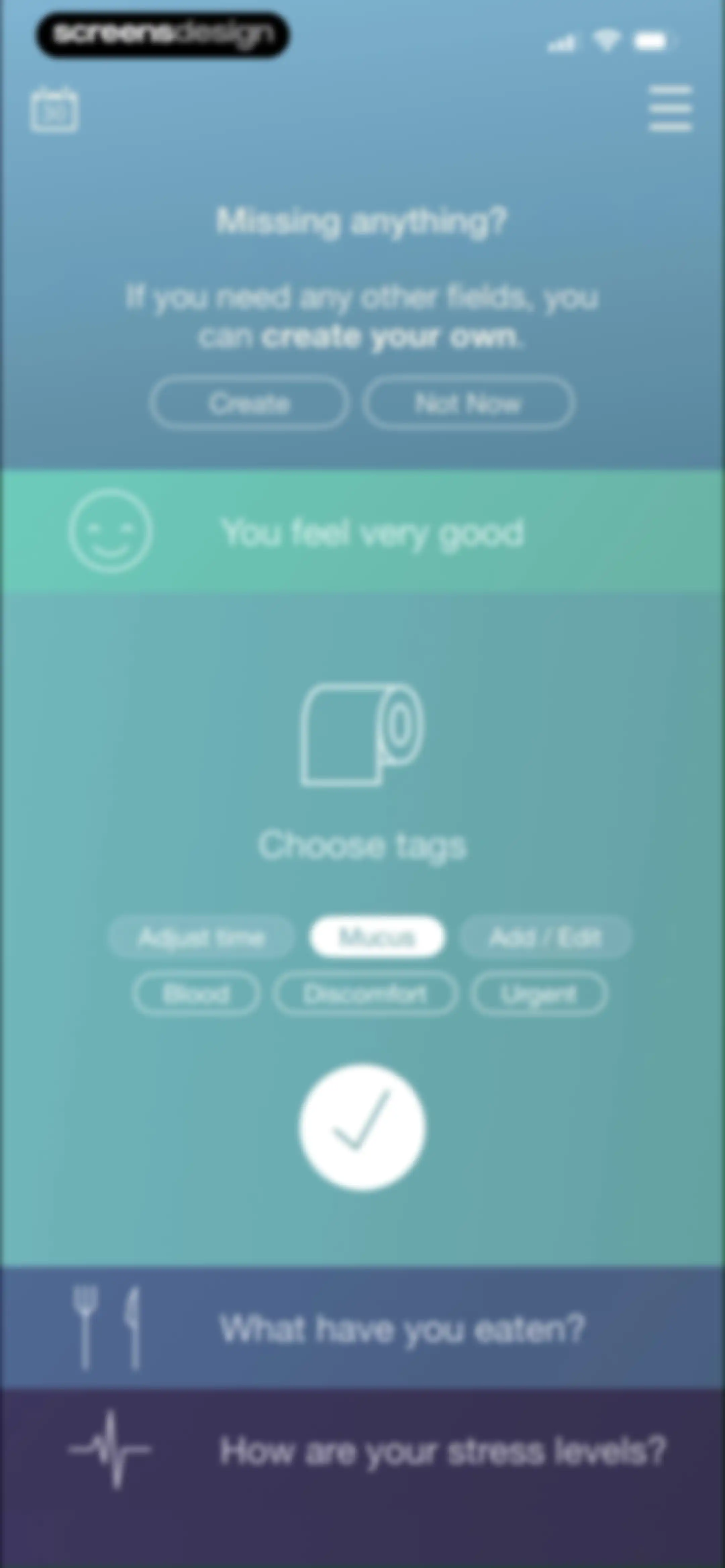 Bowelle - The IBS tracker screen 9