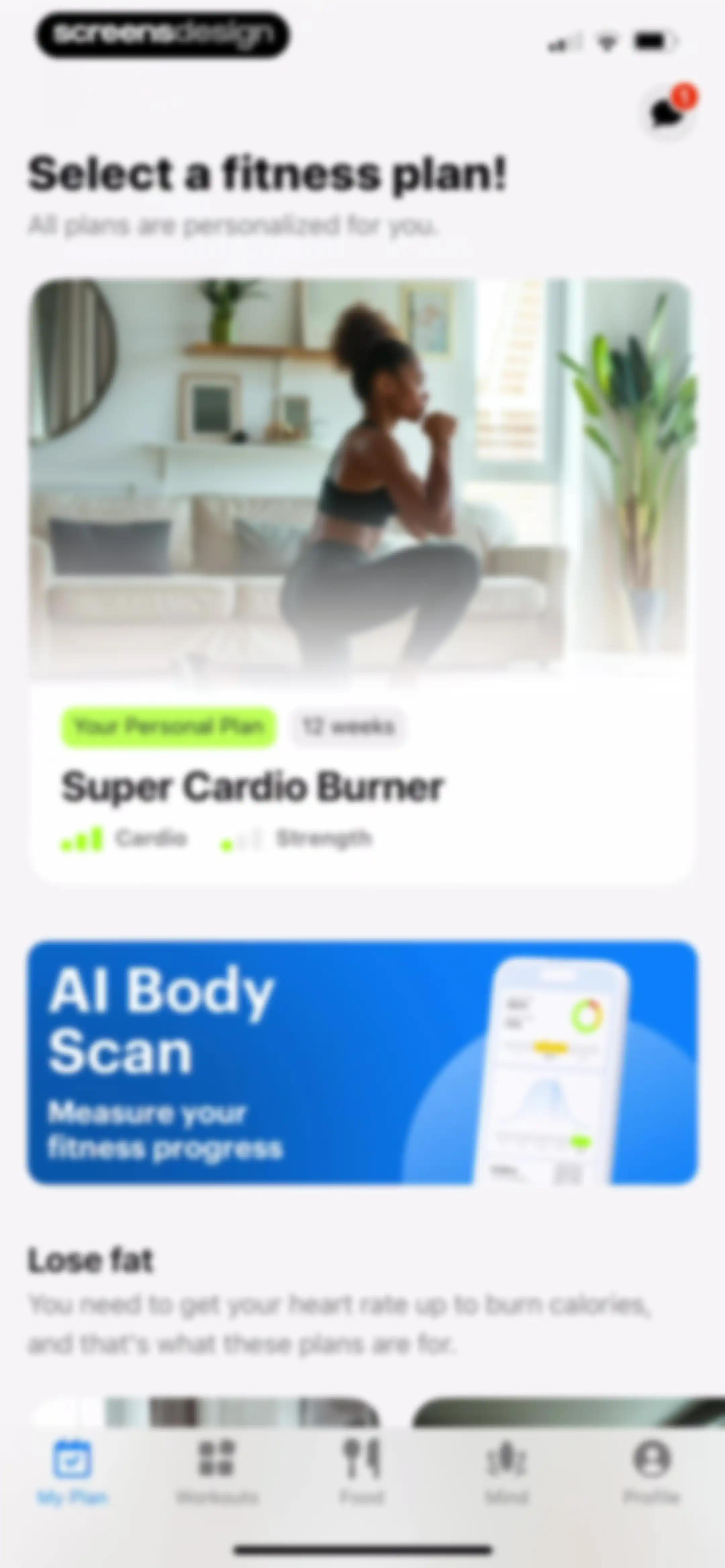 Fitify: Home Workout, AI Coach screen 81