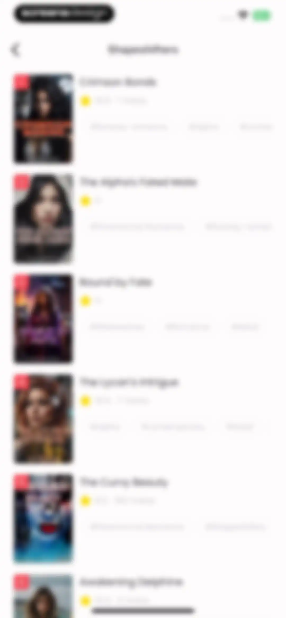 Fictio - Good Novels, Stories screen 37