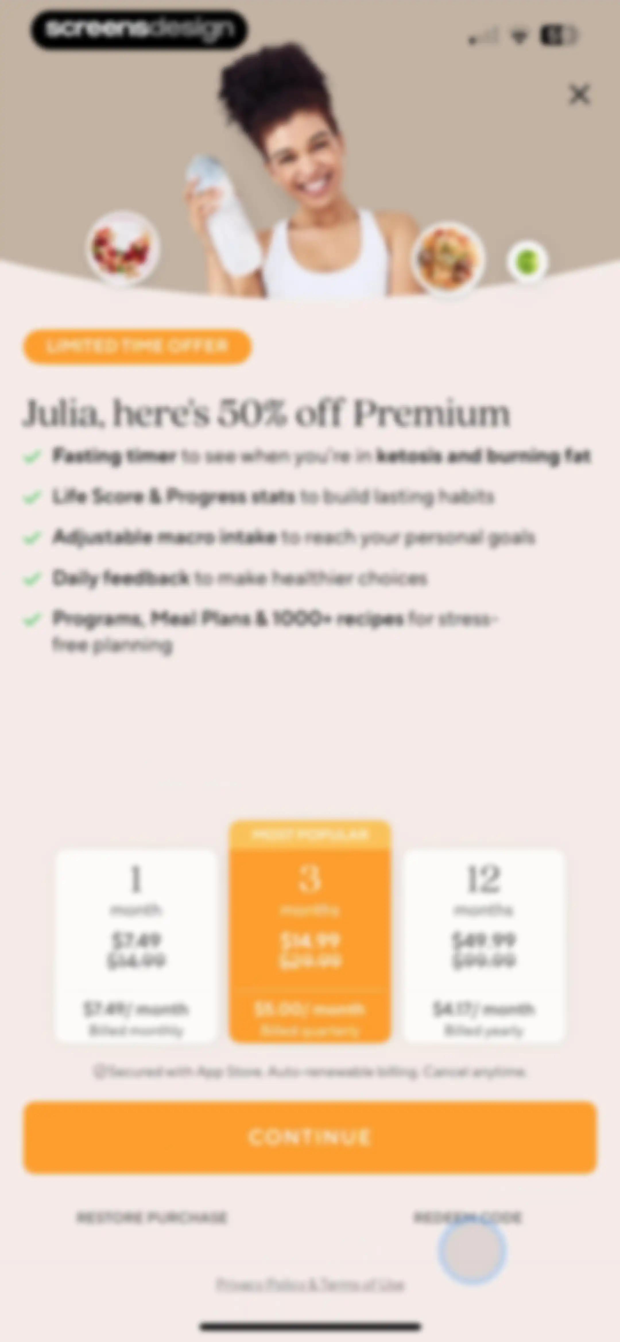 Lifesum: AI Calorie Counter screen 67